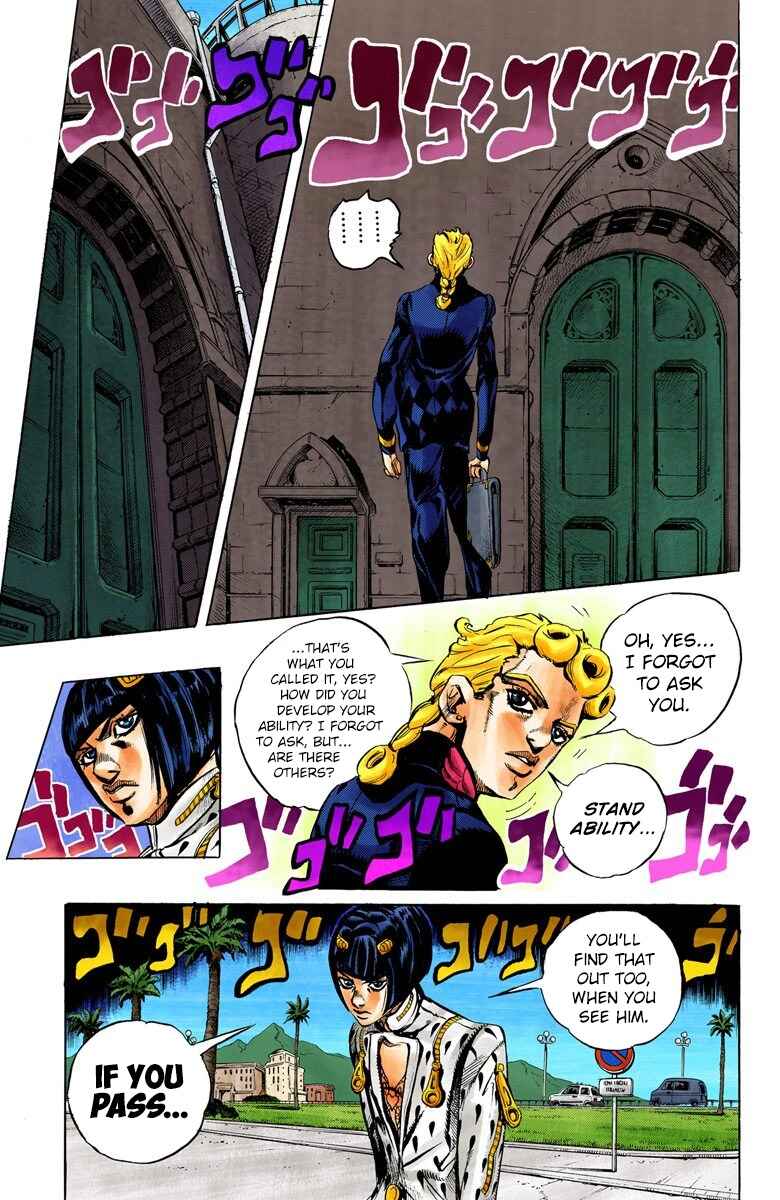 Page 8 Chapter 9 JoJos Bizarre Adventure, Part 5: Golden Wind (Official Colored)