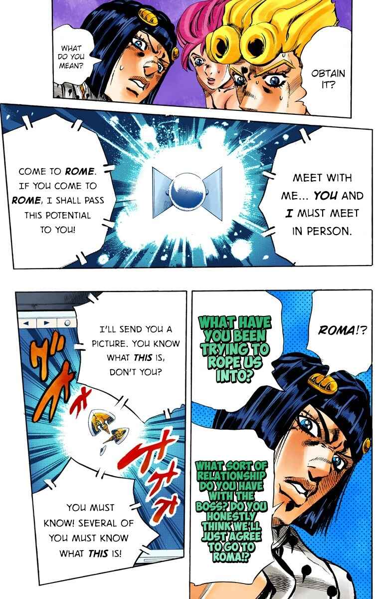 Page 12 Chapter 112 JoJos Bizarre Adventure, Part 5: Golden Wind (Official Colored)