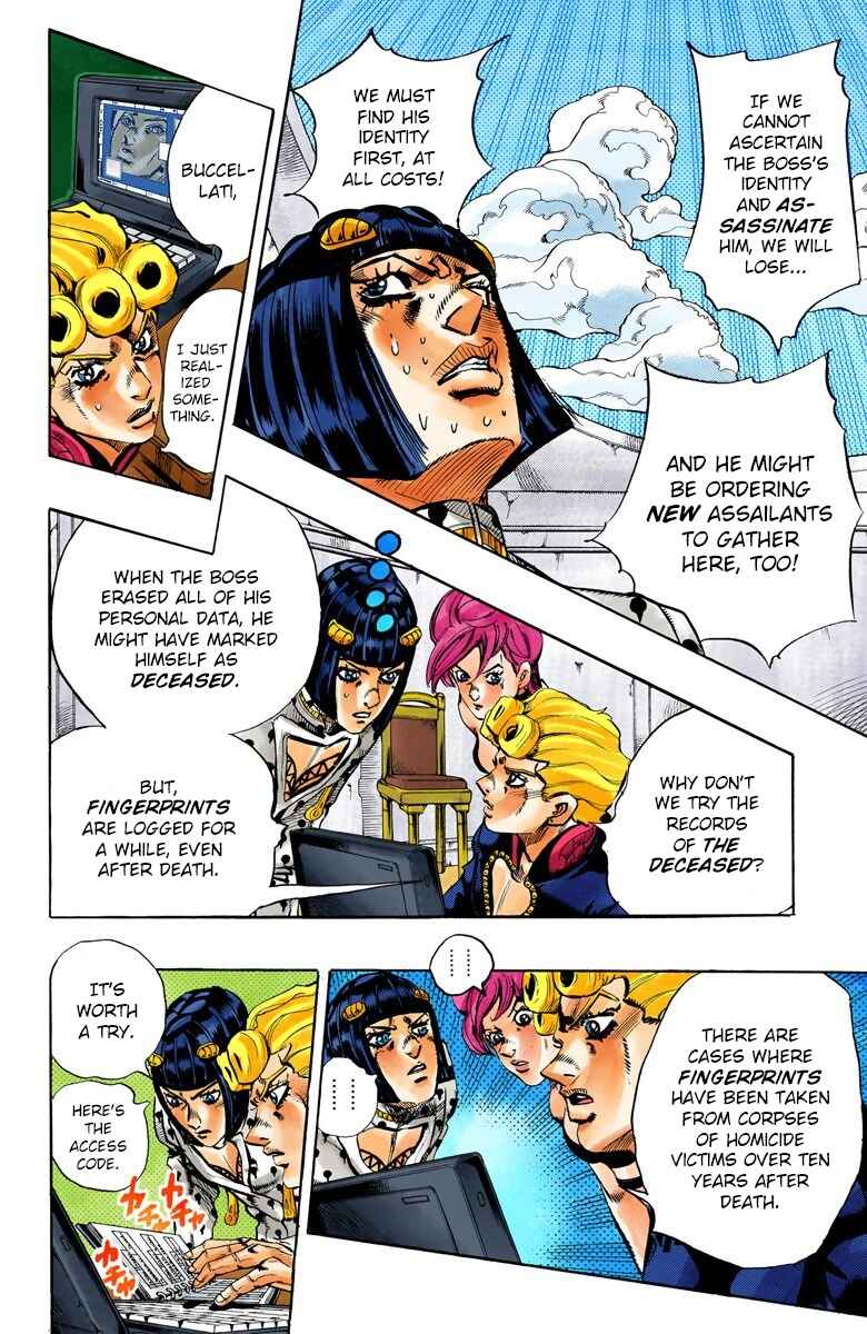 Page 6 Chapter 112 JoJos Bizarre Adventure, Part 5: Golden Wind (Official Colored)