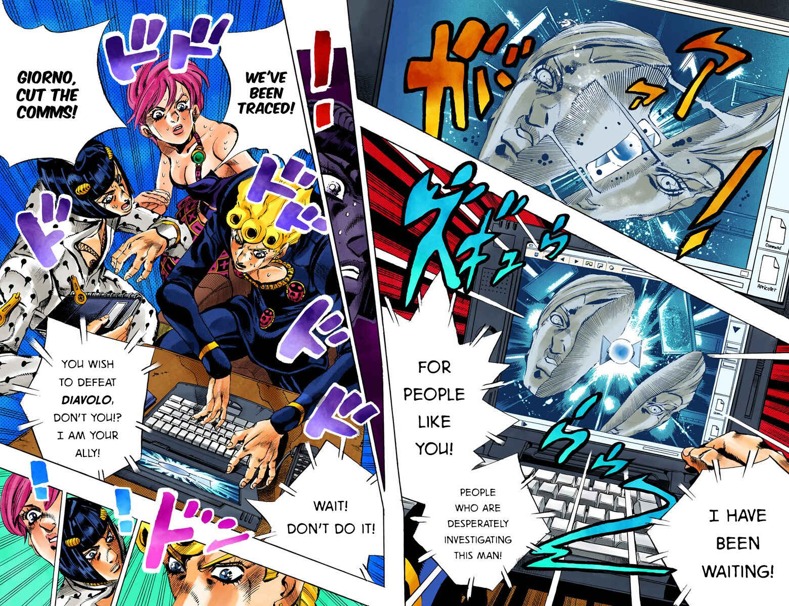 Page 8 Chapter 112 JoJos Bizarre Adventure, Part 5: Golden Wind (Official Colored)