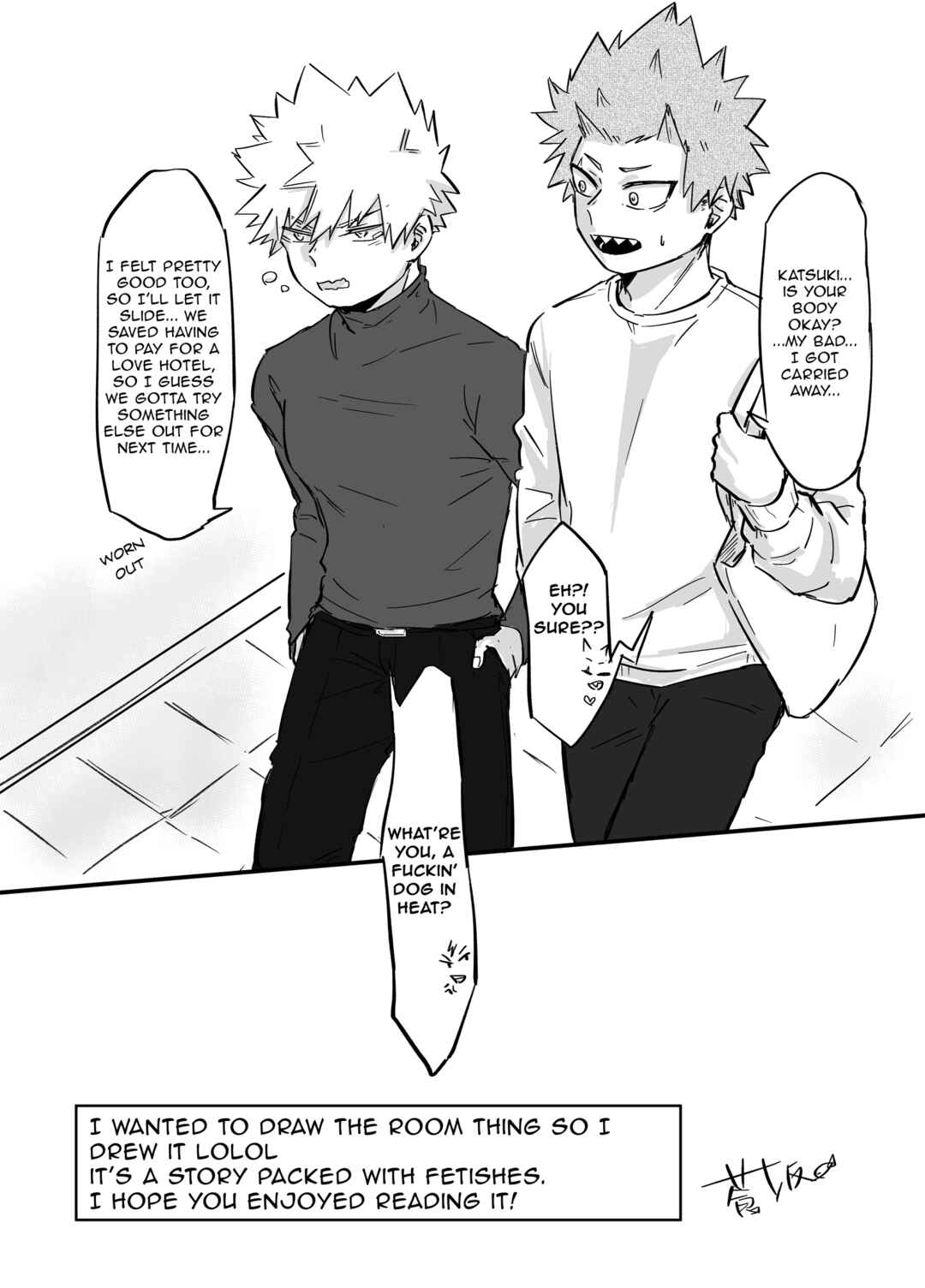 Page 14 Chapter Unknown_70ea Boku no Hero Academia - Date chuu ni omocha wo tsukai kirenai to derenai heya ni haitta (Doujinshi)
