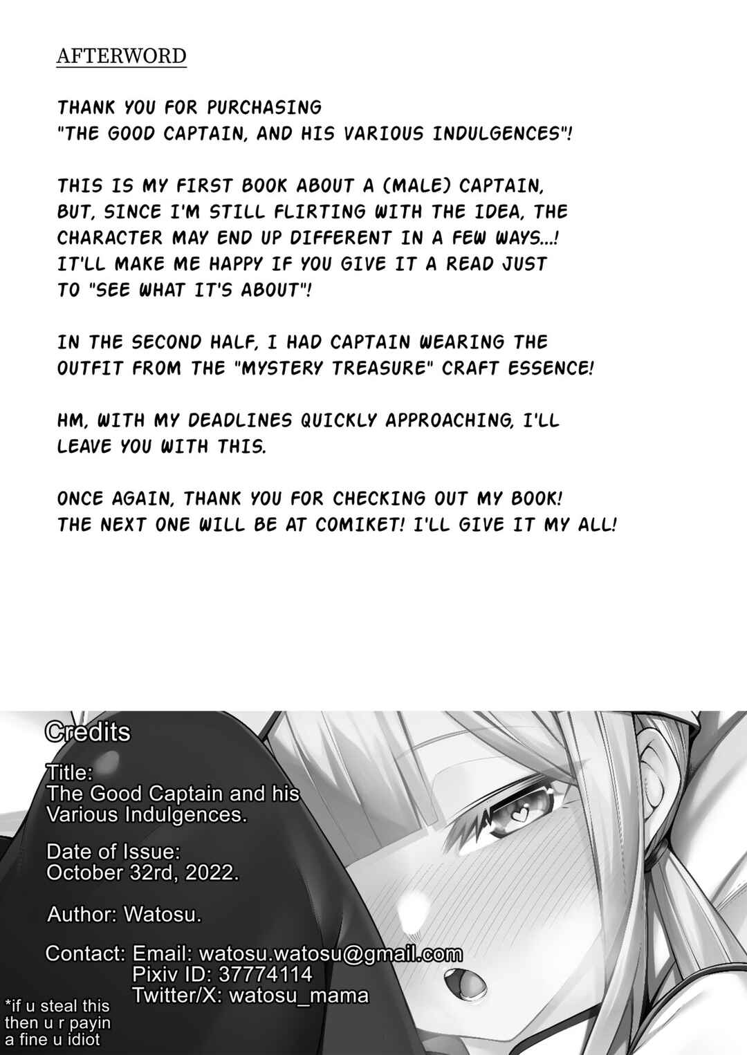 Page 27 Chapter Unknown_c36e Fate/Grand Order - Captain to Iroiro Ecchi Hon (Doujinshi)
