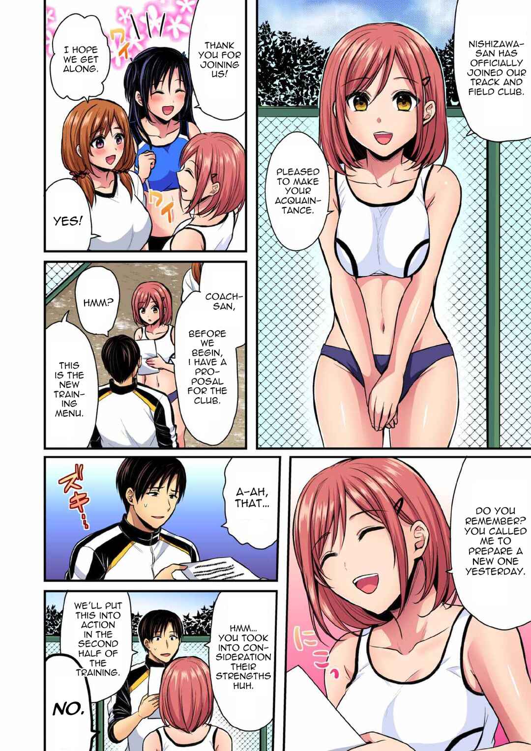 Page 6 Chapter 19 Joshi Rikujoubu Harem Training