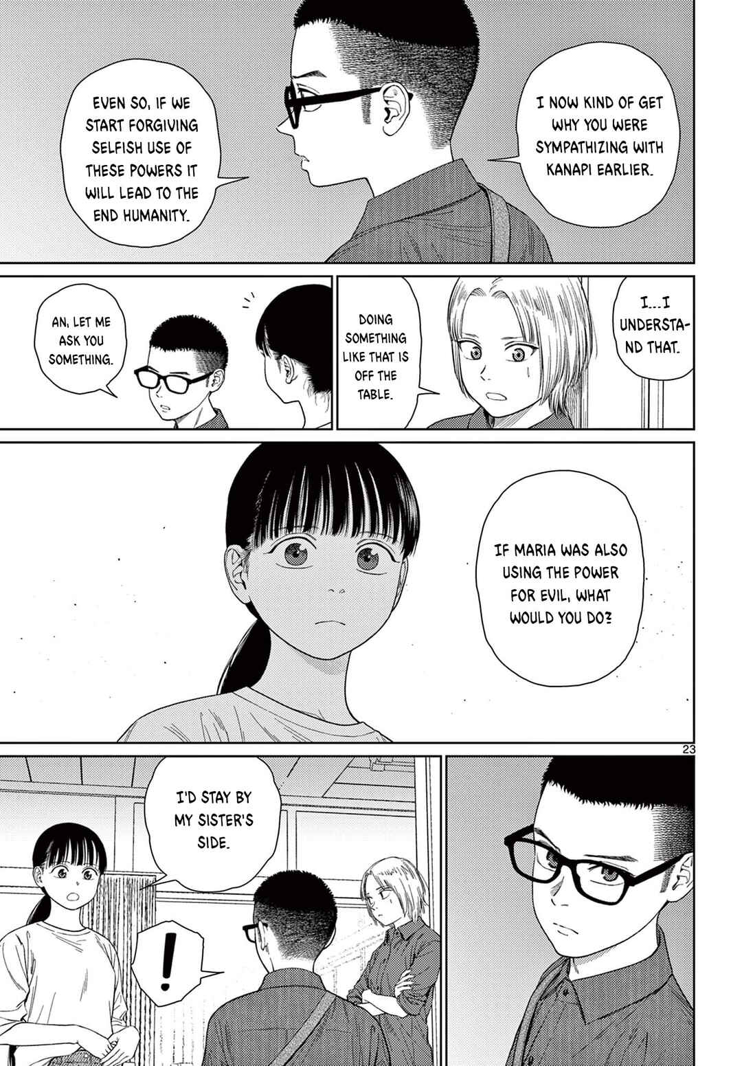 Page 24 Chapter 8 Undark - Atarashii Toumei na Chikara no Subete