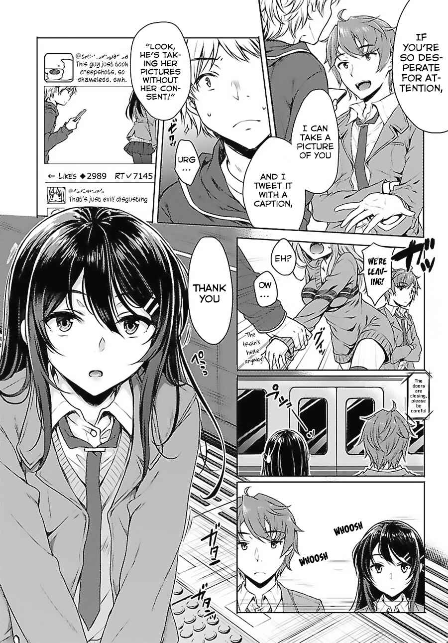 Page 5 Chapter 2 Rascal Does Not Dream of Bunny Girl Senpai