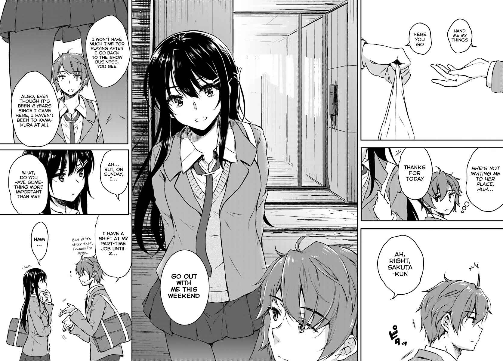Page 8 Chapter 10 Rascal Does Not Dream of Bunny Girl Senpai