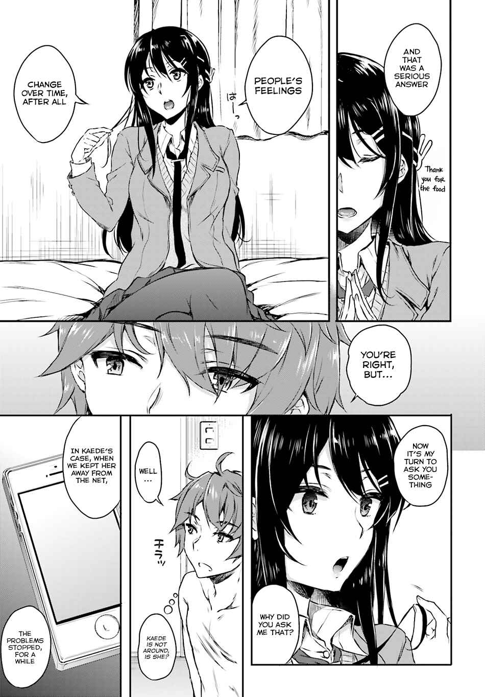 Page 8 Chapter 5 Rascal Does Not Dream of Bunny Girl Senpai