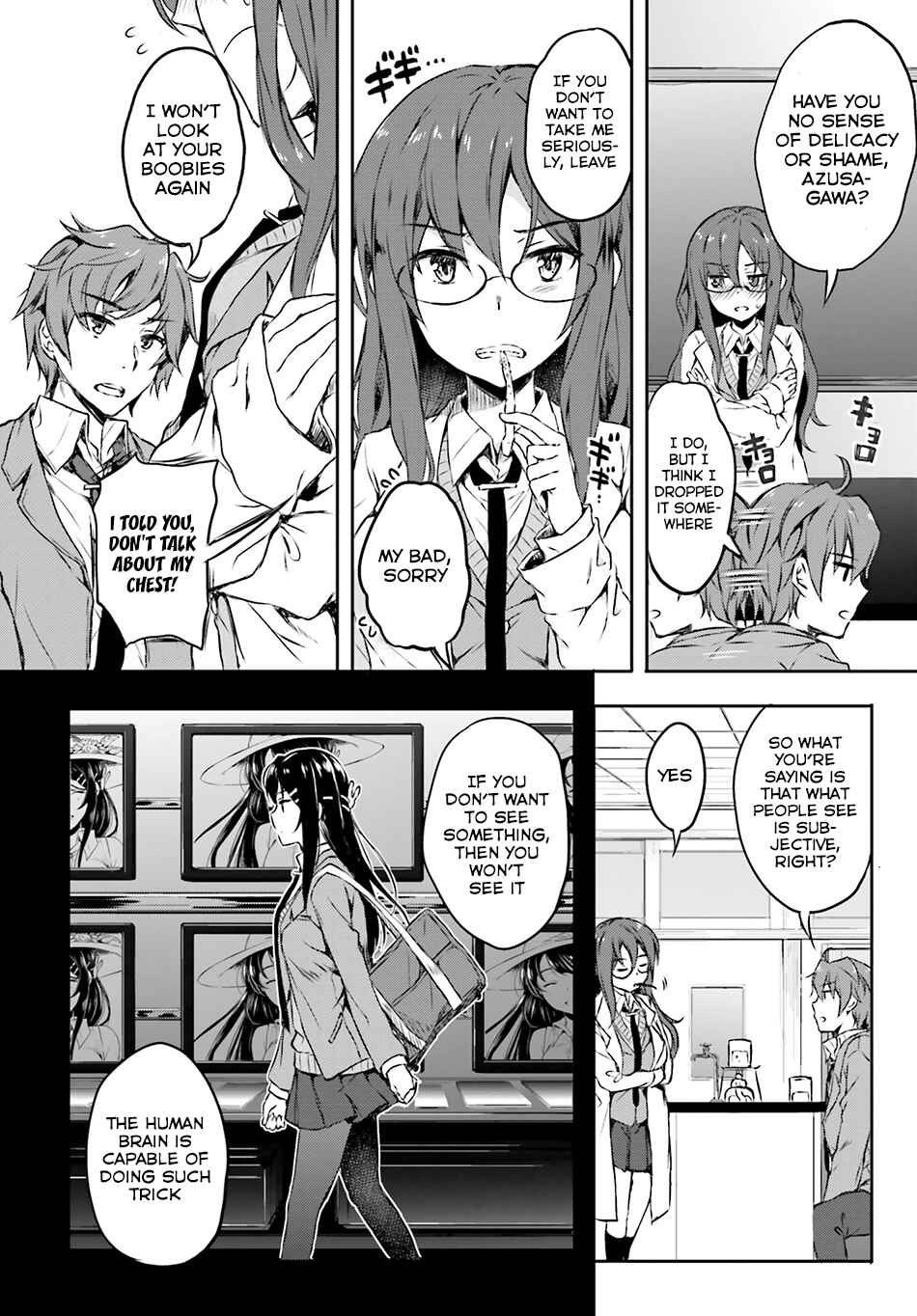 Page 11 Chapter 6 Rascal Does Not Dream of Bunny Girl Senpai
