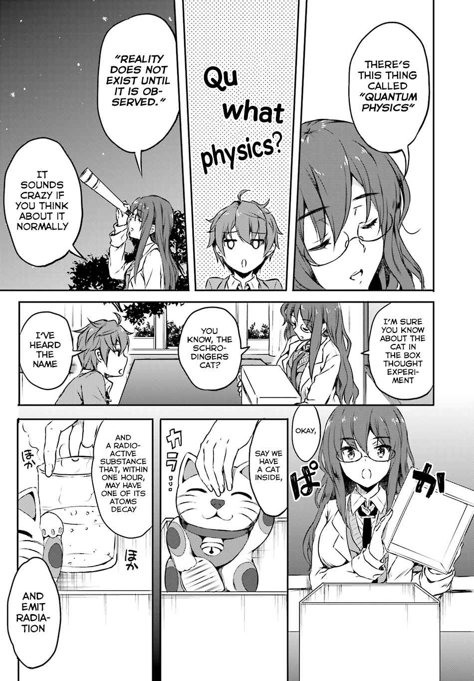 Page 12 Chapter 6 Rascal Does Not Dream of Bunny Girl Senpai