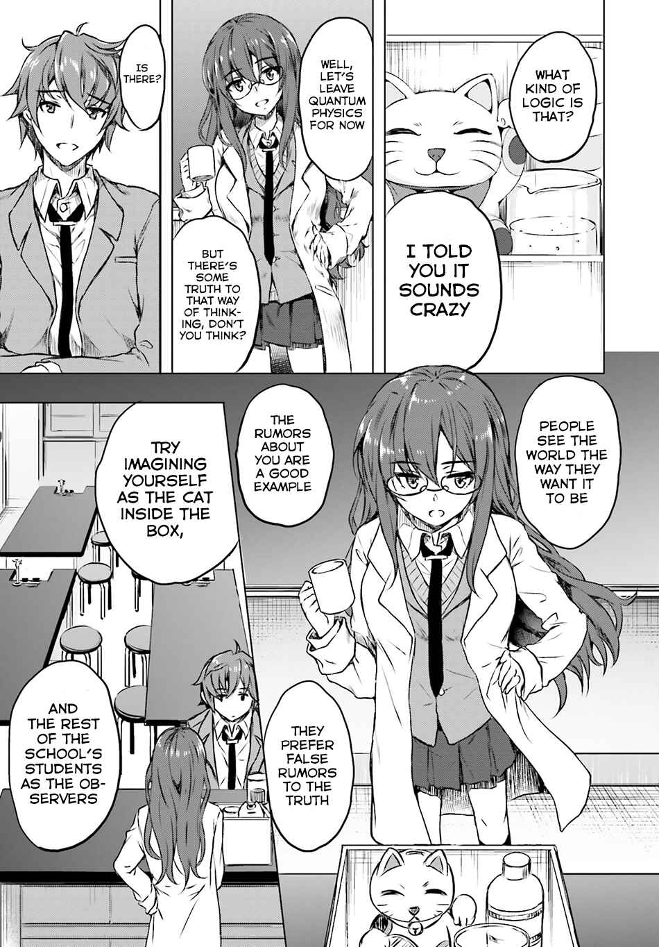 Page 16 Chapter 6 Rascal Does Not Dream of Bunny Girl Senpai