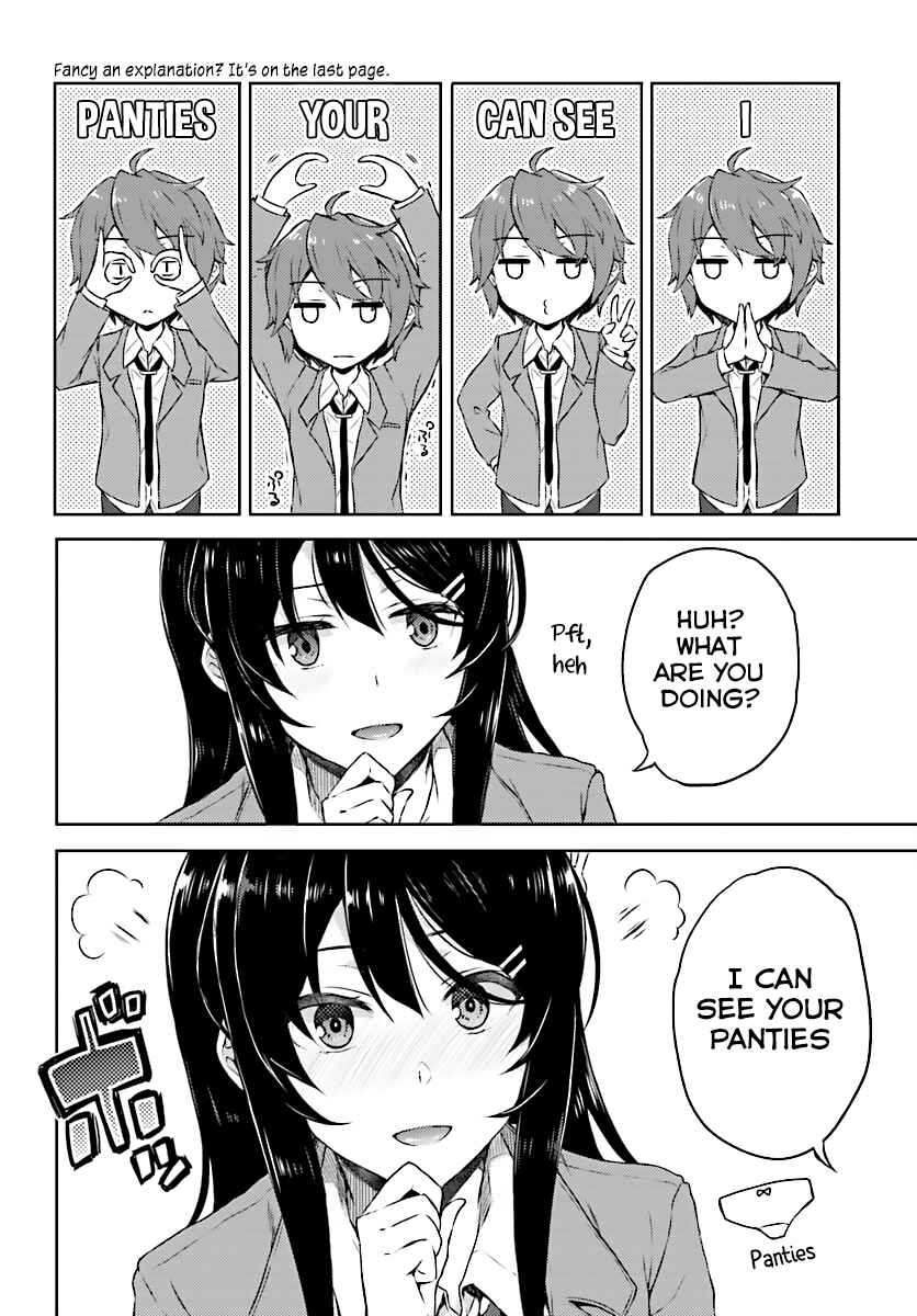 Page 5 Chapter 8 Rascal Does Not Dream of Bunny Girl Senpai