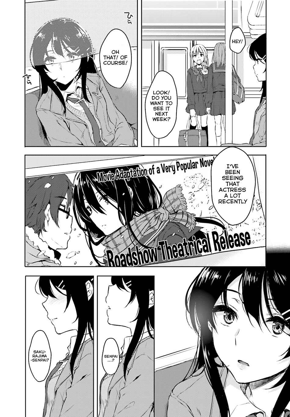 Page 12 Chapter 3 Rascal Does Not Dream of Bunny Girl Senpai