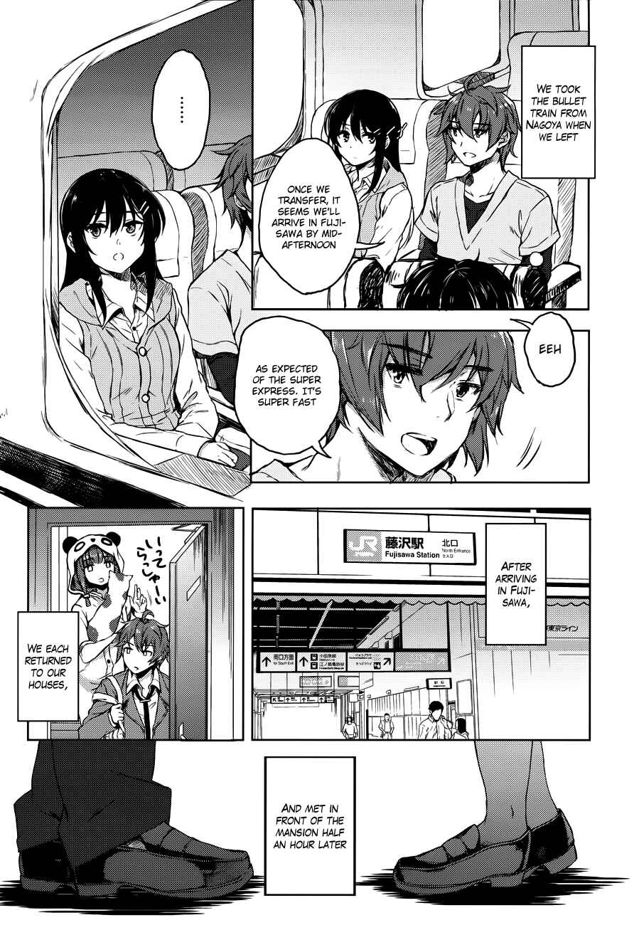Page 15 Chapter 18 Rascal Does Not Dream of Bunny Girl Senpai
