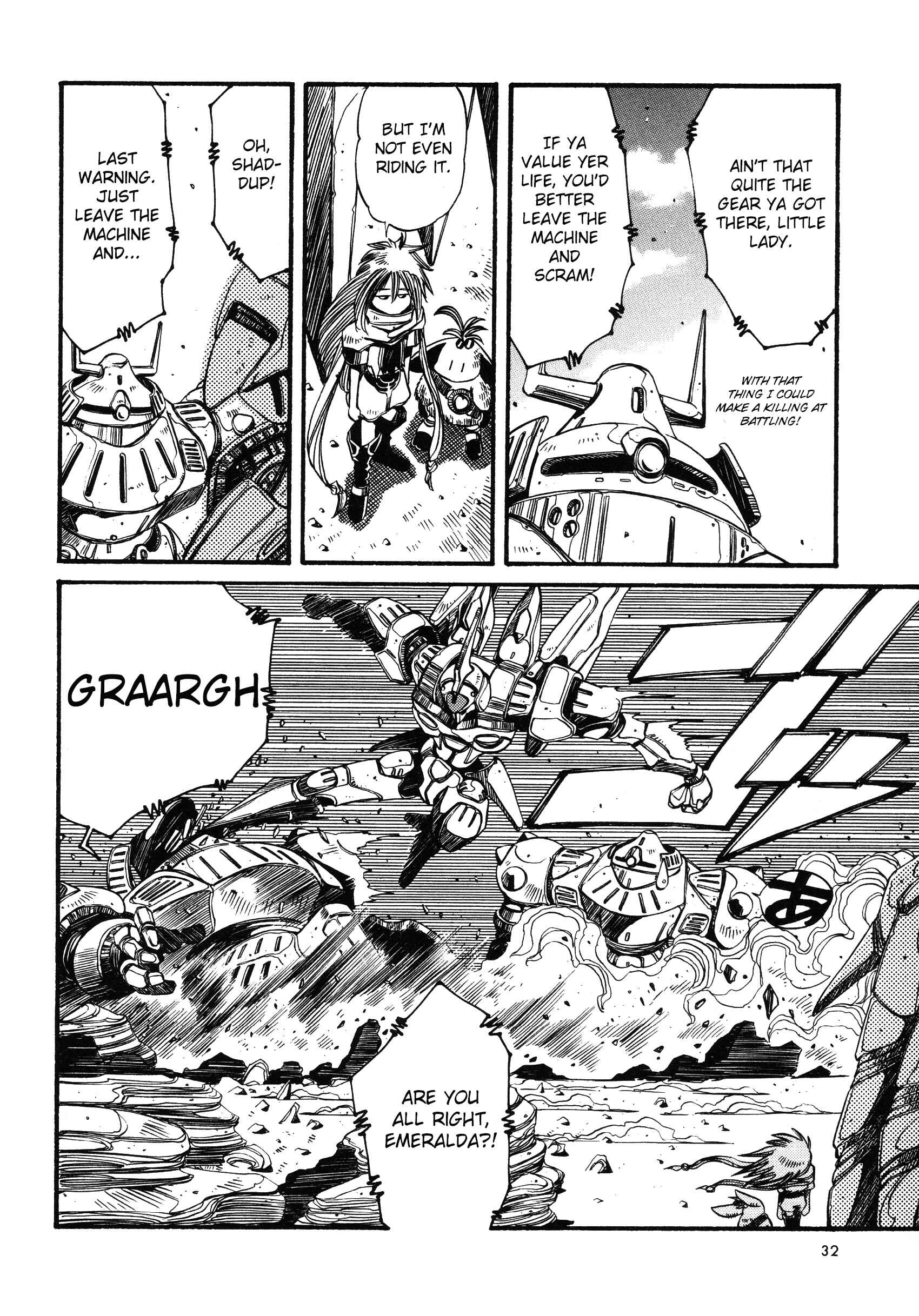 Page 14 Chapter 2 Xenogears Comic Anthology
