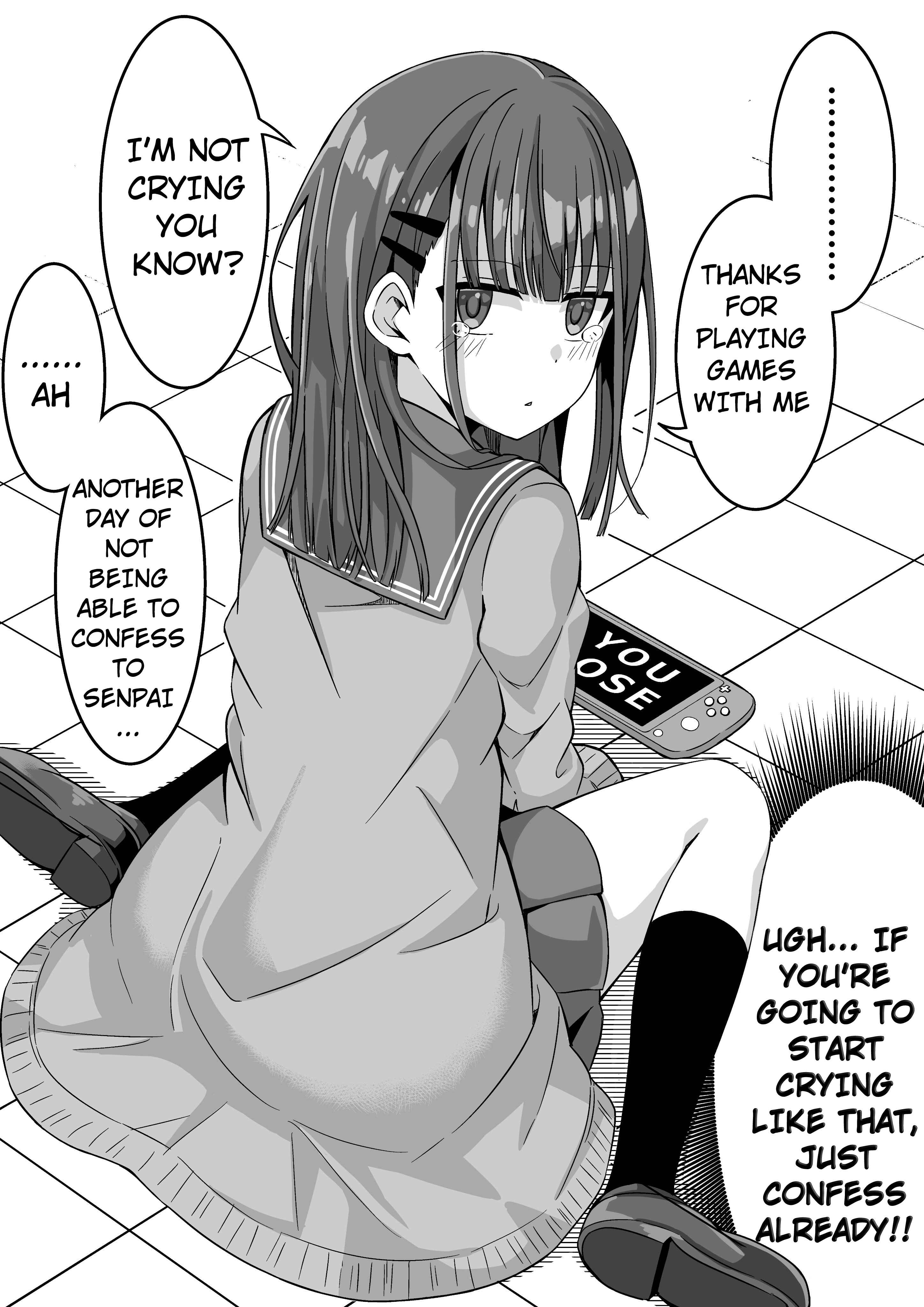 Page 3 Chapter 1 A Manga Where A Kouhai Wants to Beat Her Senpai and Confess