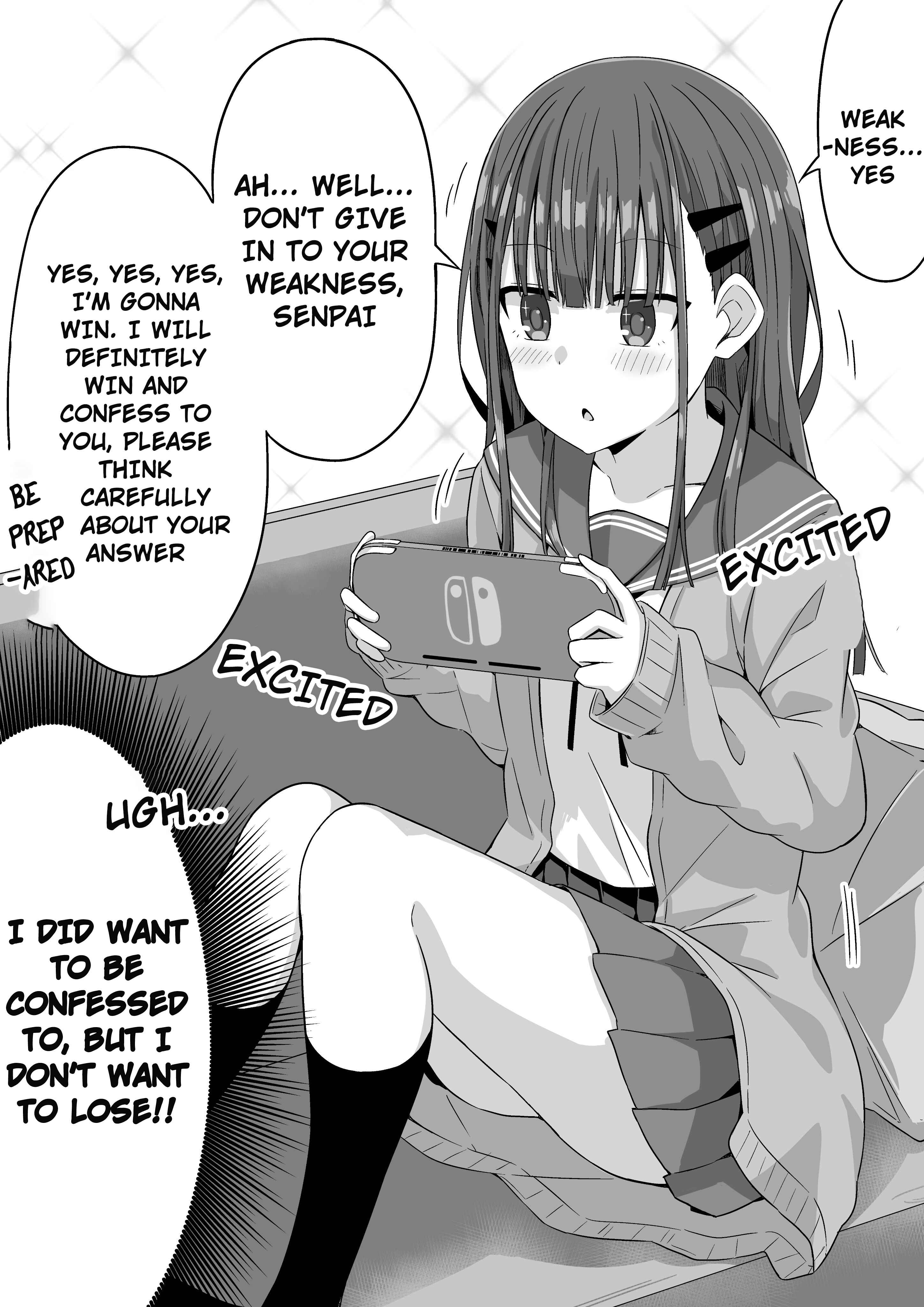 Page 3 Chapter 3 A Manga Where A Kouhai Wants to Beat Her Senpai and Confess