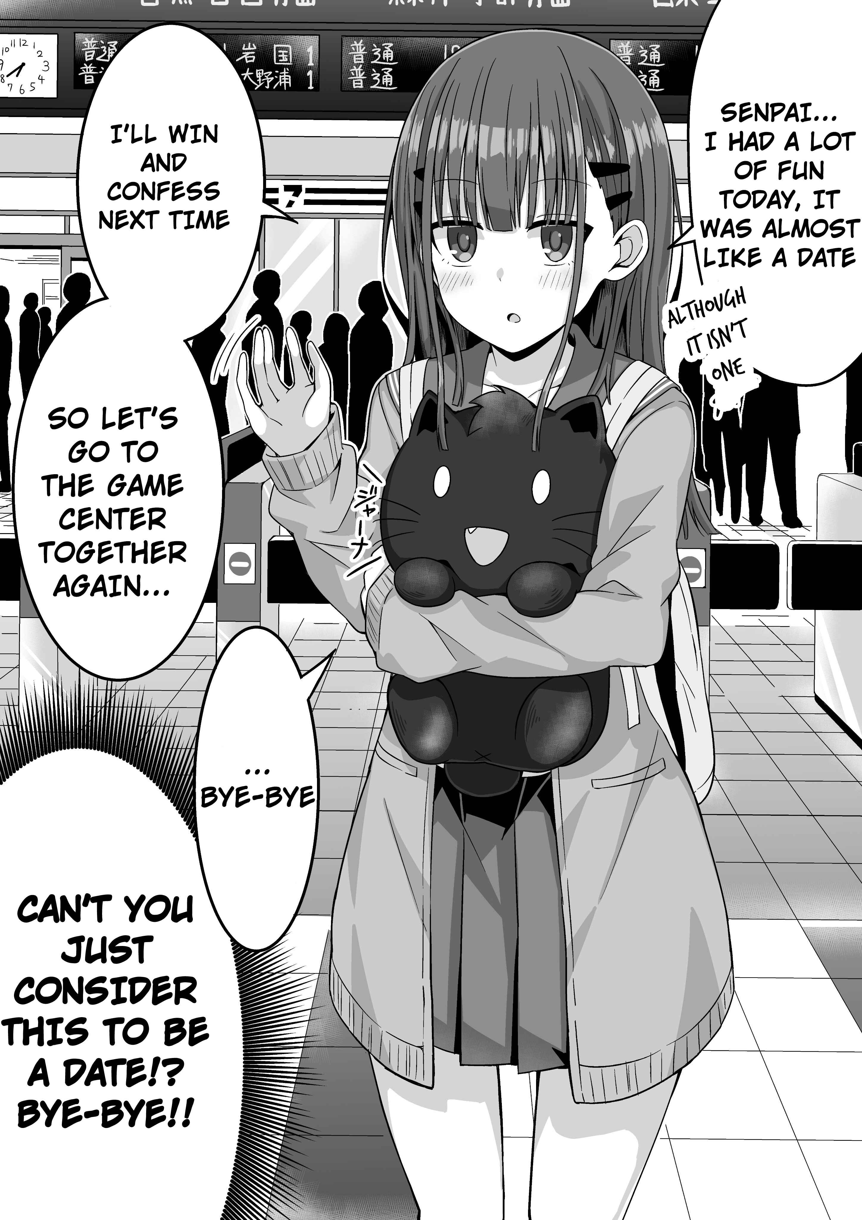Page 4 Chapter 2 A Manga Where A Kouhai Wants to Beat Her Senpai and Confess