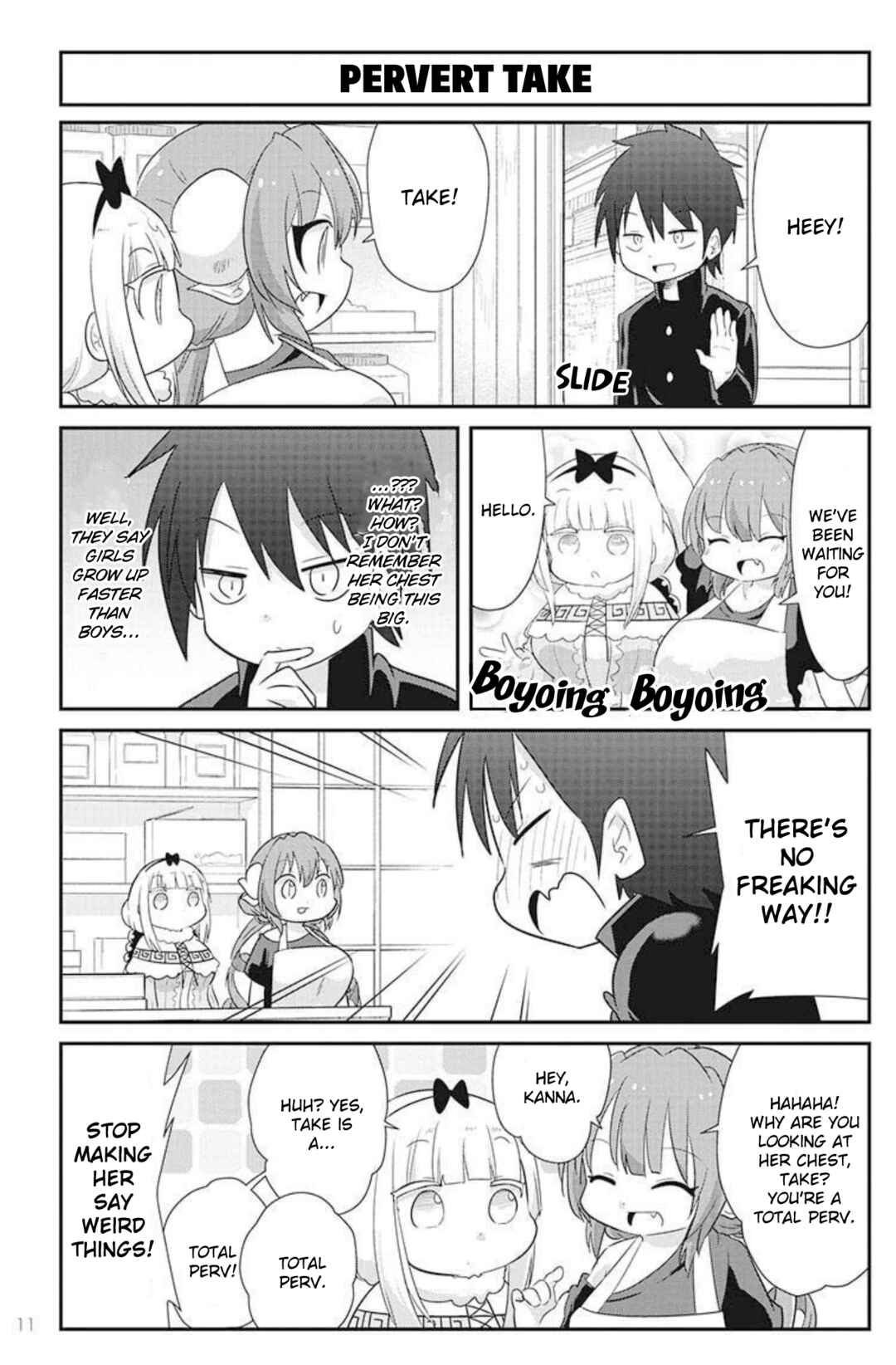 Page 11 Chapter 2 Miss Kobayashis Dragon Maid Official Doujinshi Set