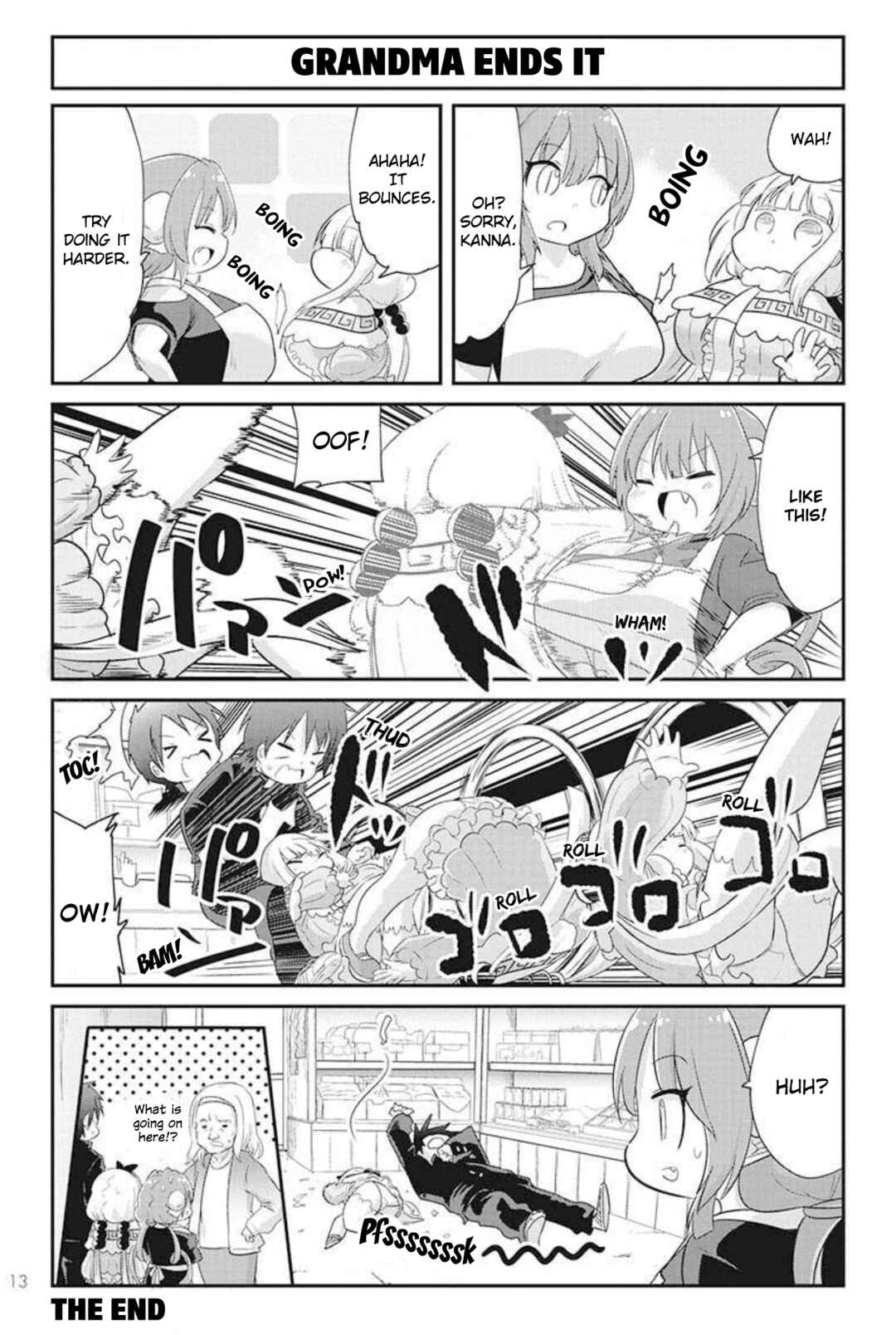 Page 13 Chapter 2 Miss Kobayashis Dragon Maid Official Doujinshi Set