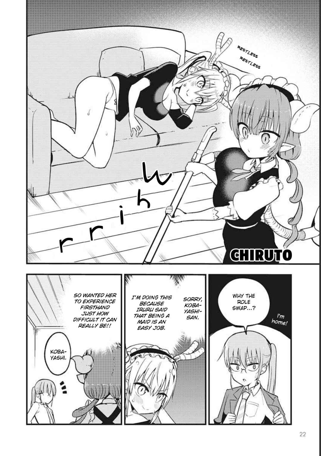 Page 22 Chapter 2 Miss Kobayashis Dragon Maid Official Doujinshi Set