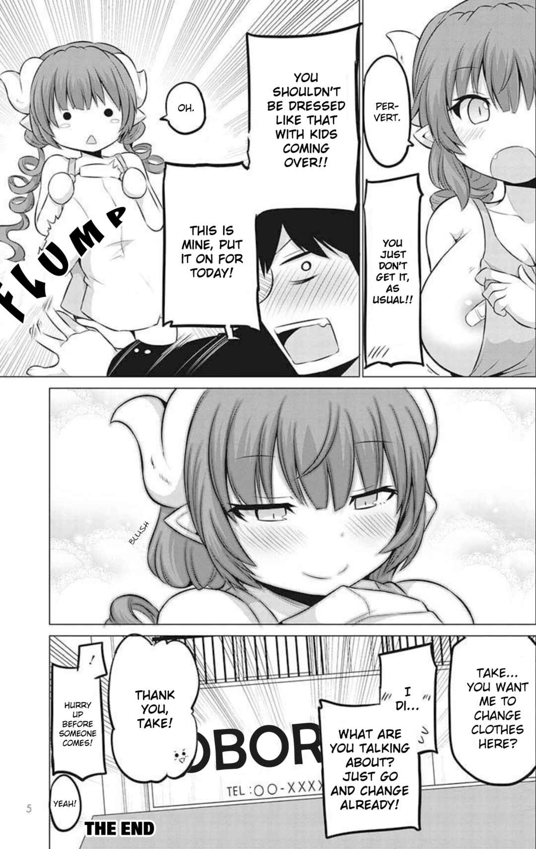 Page 5 Chapter 2 Miss Kobayashis Dragon Maid Official Doujinshi Set