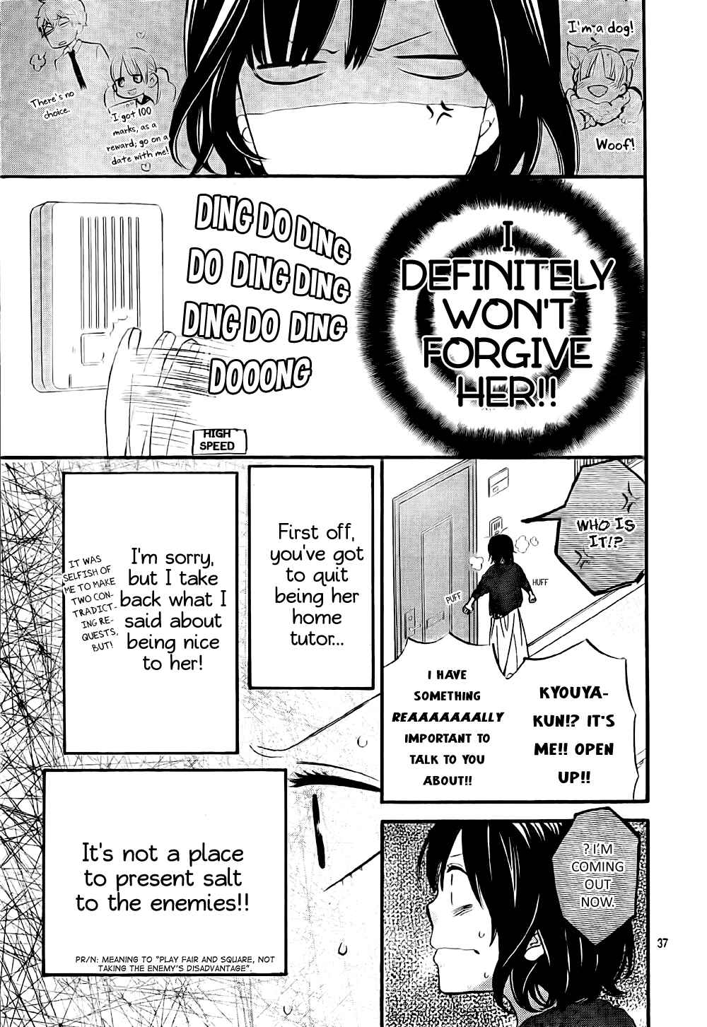 Page 37 Chapter 25 Wolf Girl and Black Prince