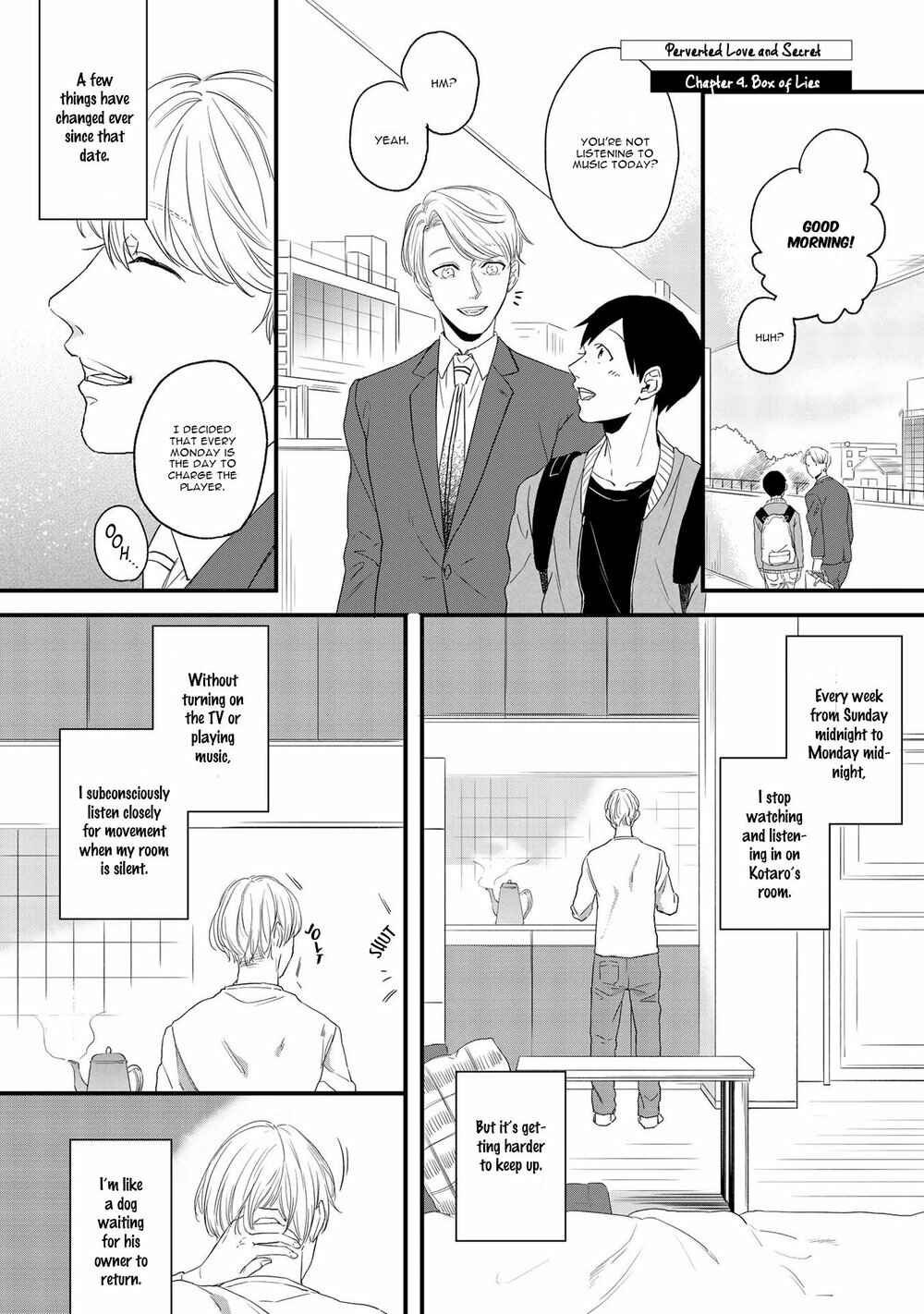 Page 5 Chapter 4 Ibitsu, Itoshiki, Himitsugoto
