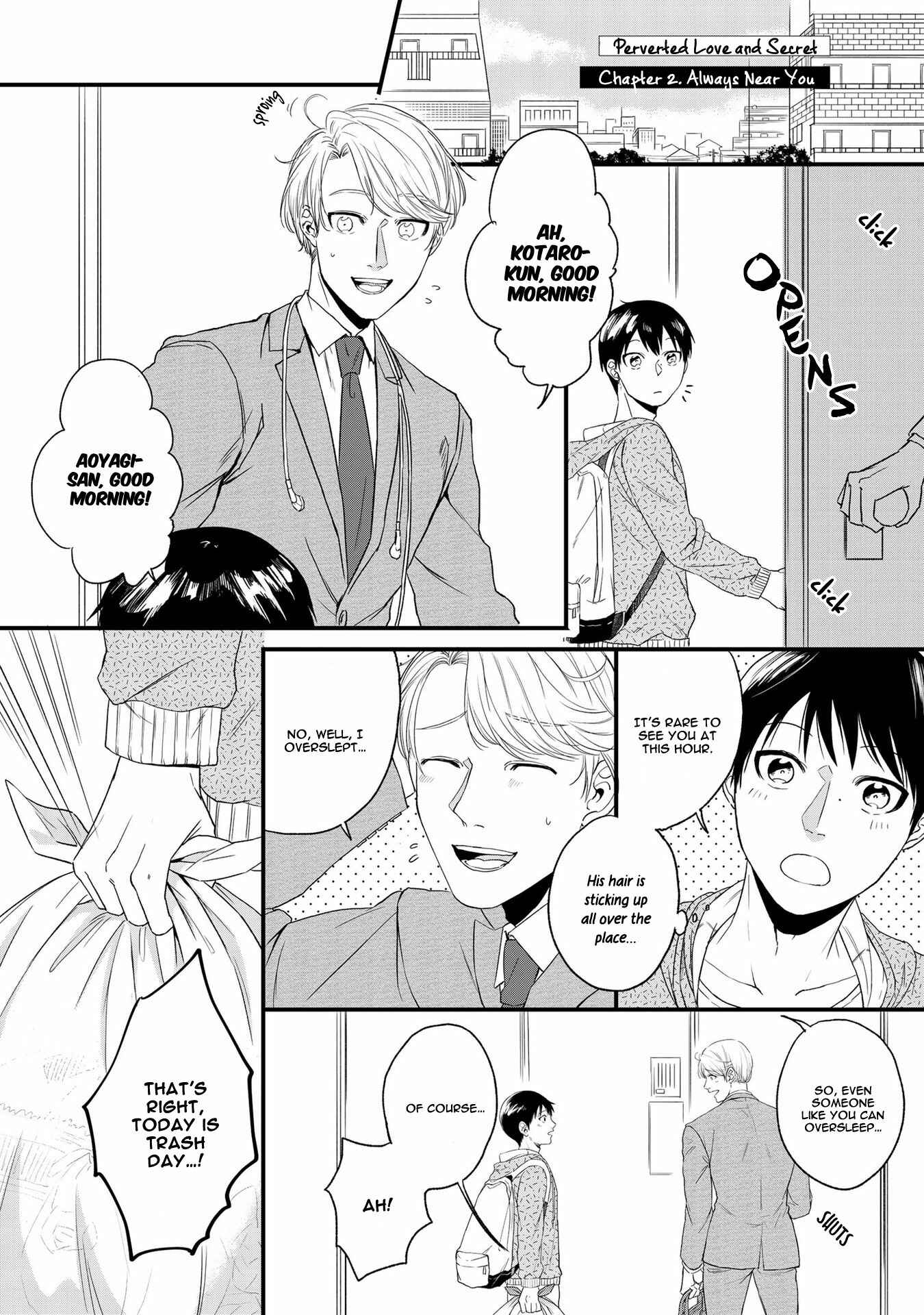 Page 4 Chapter 2 Ibitsu, Itoshiki, Himitsugoto