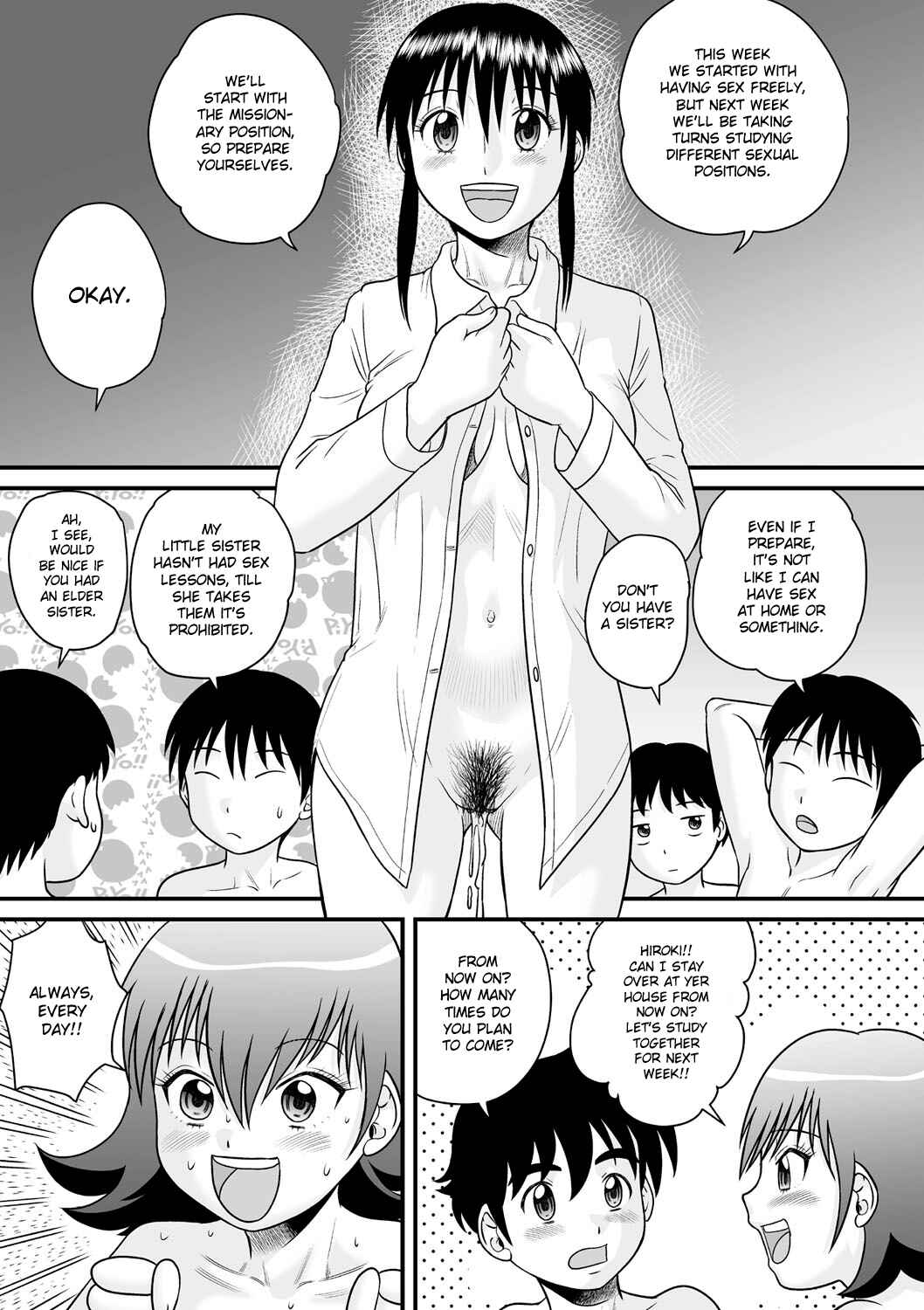 Page 35 Chapter 4 Zenra Inkou Sengen!!