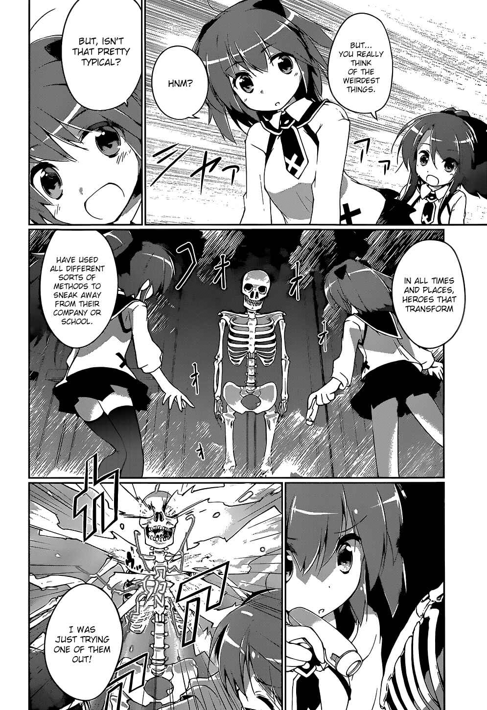 Page 19 Chapter 4 Mahou Shoujo Kokone wa Kakukatariki