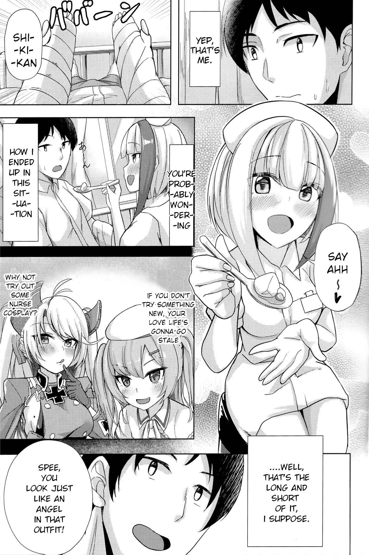 Page 2 Chapter Unknown_4f33 Azur Lane - Spee x Cos ~Spee to Cosplay H Suru Hon~
