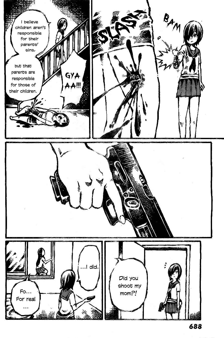 Page 9 Chapter 5 Daidai wa, Hantoumei ni Nidone Suru