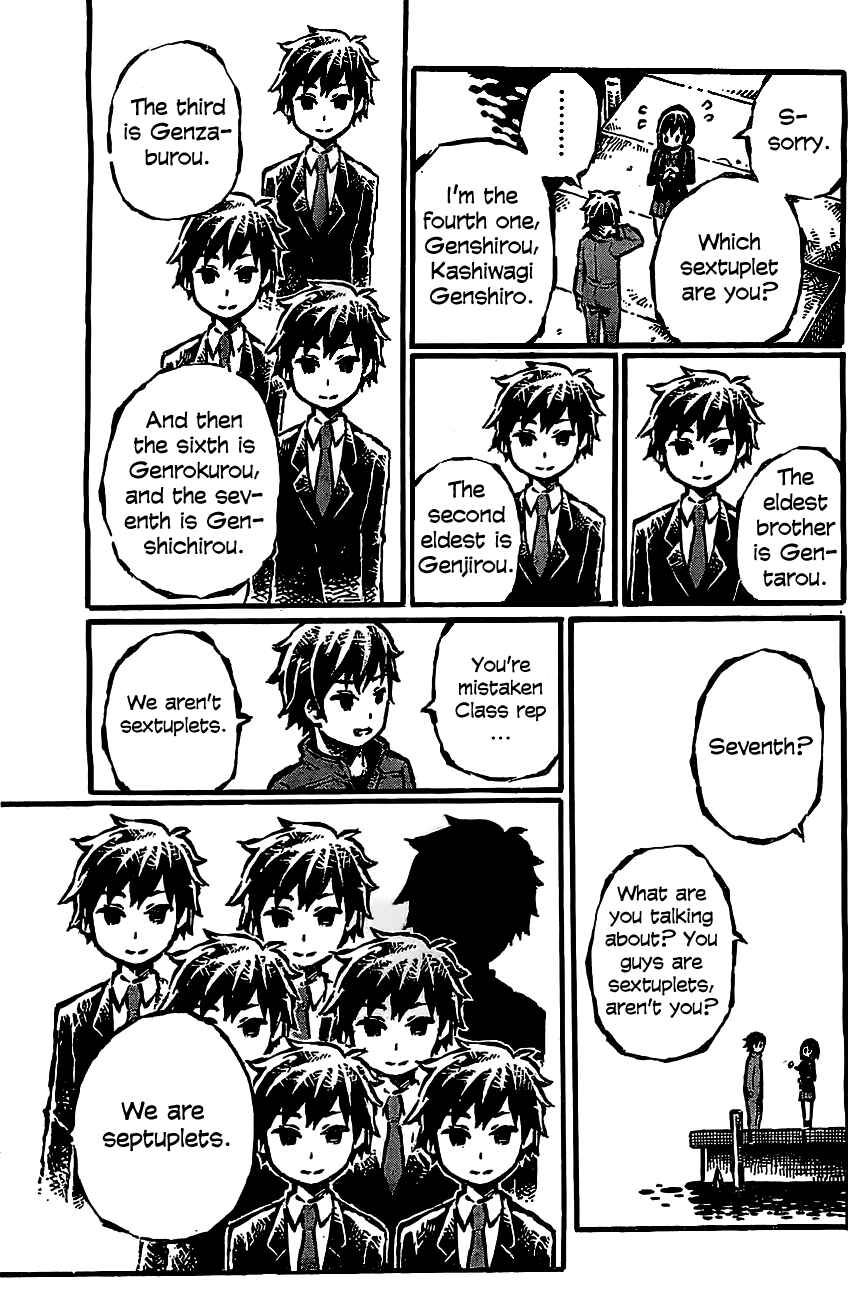 Page 8 Chapter 6 Daidai wa, Hantoumei ni Nidone Suru