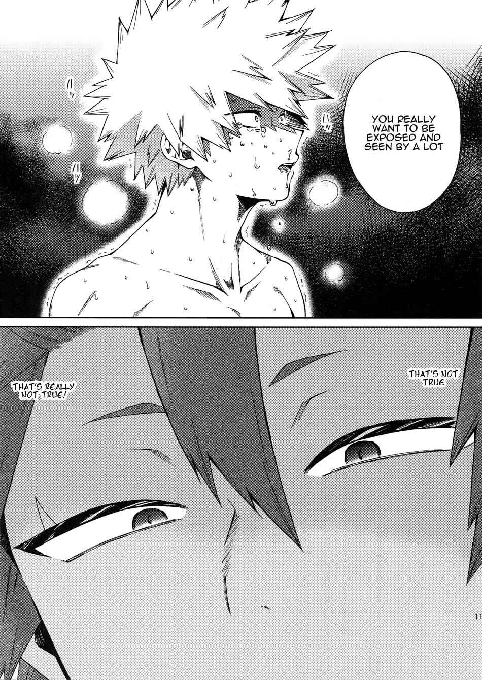 Page 11 Chapter Unknown_83d8 Boku no Hero Academia - Kiribaku Ga “Namahousou de Kaodashi Jikkyou Play” Suru Hon (Doujinshi)