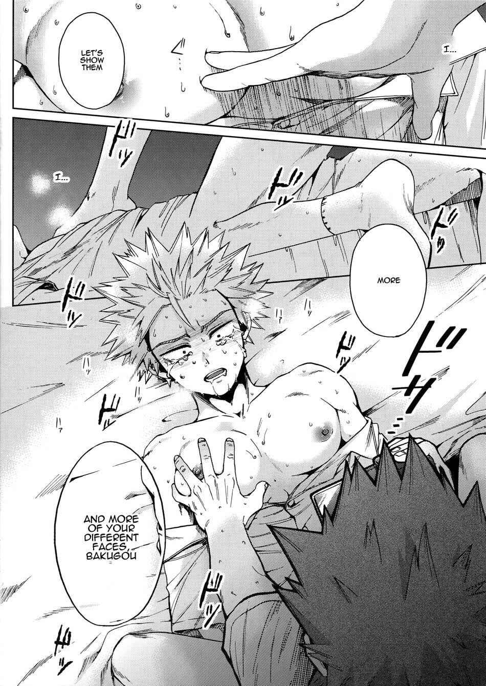 Page 12 Chapter Unknown_83d8 Boku no Hero Academia - Kiribaku Ga “Namahousou de Kaodashi Jikkyou Play” Suru Hon (Doujinshi)