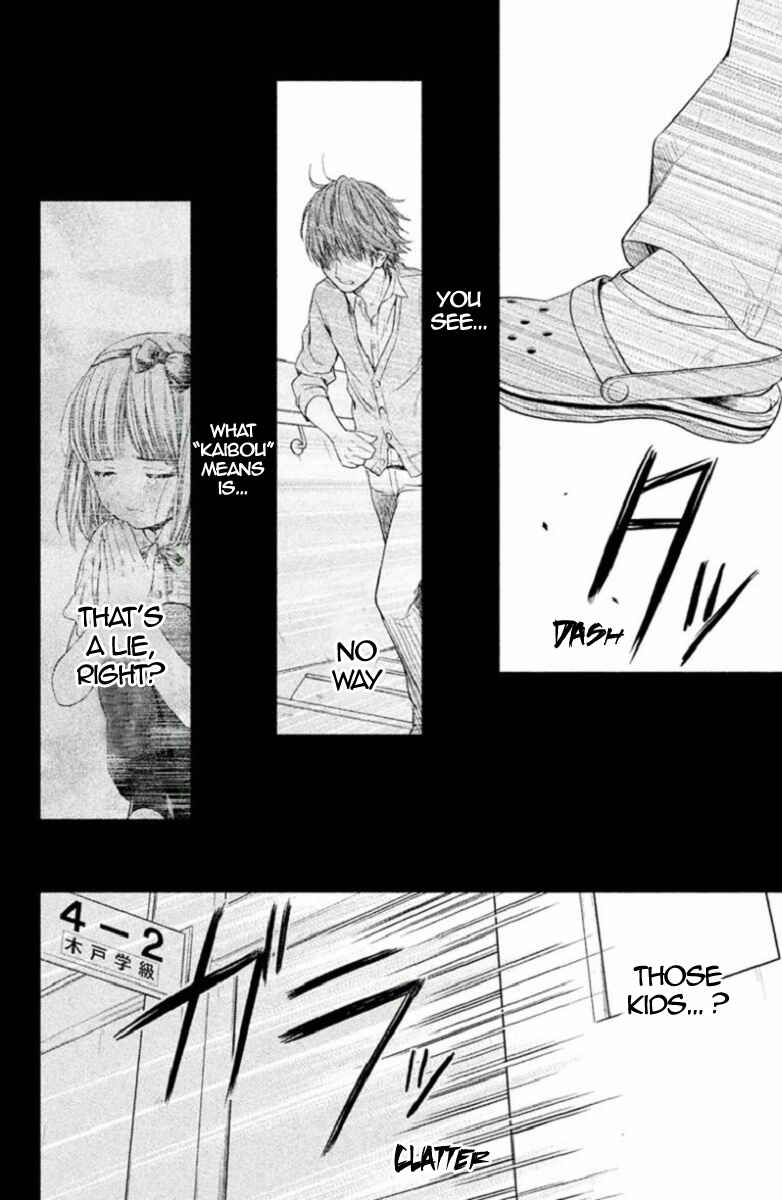 Page 28 Chapter 4 Kousha no Ura ni wa Tenshi ga Umerarete Iru