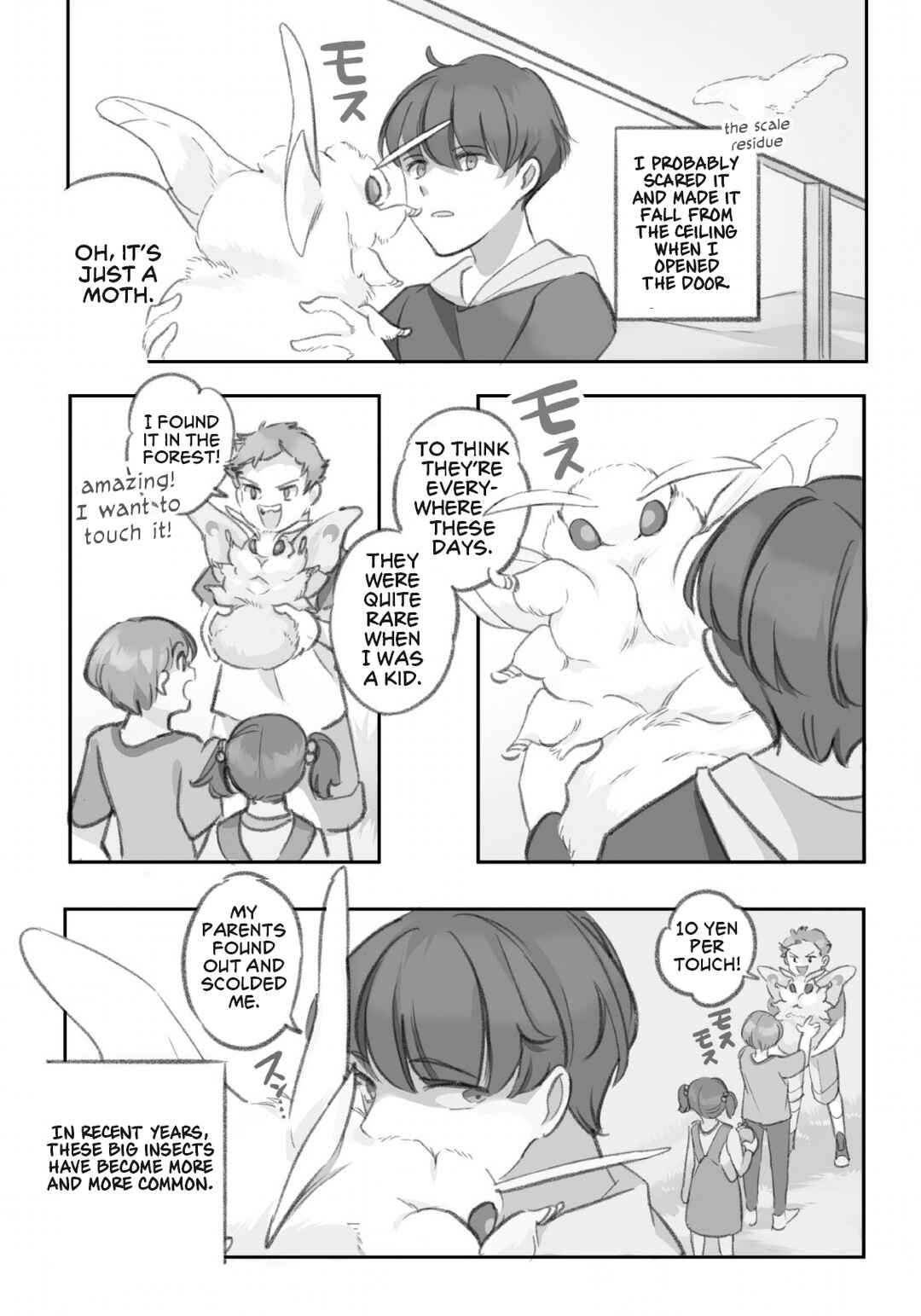 Page 2 Chapter 1 Moth no Iru Nichijou