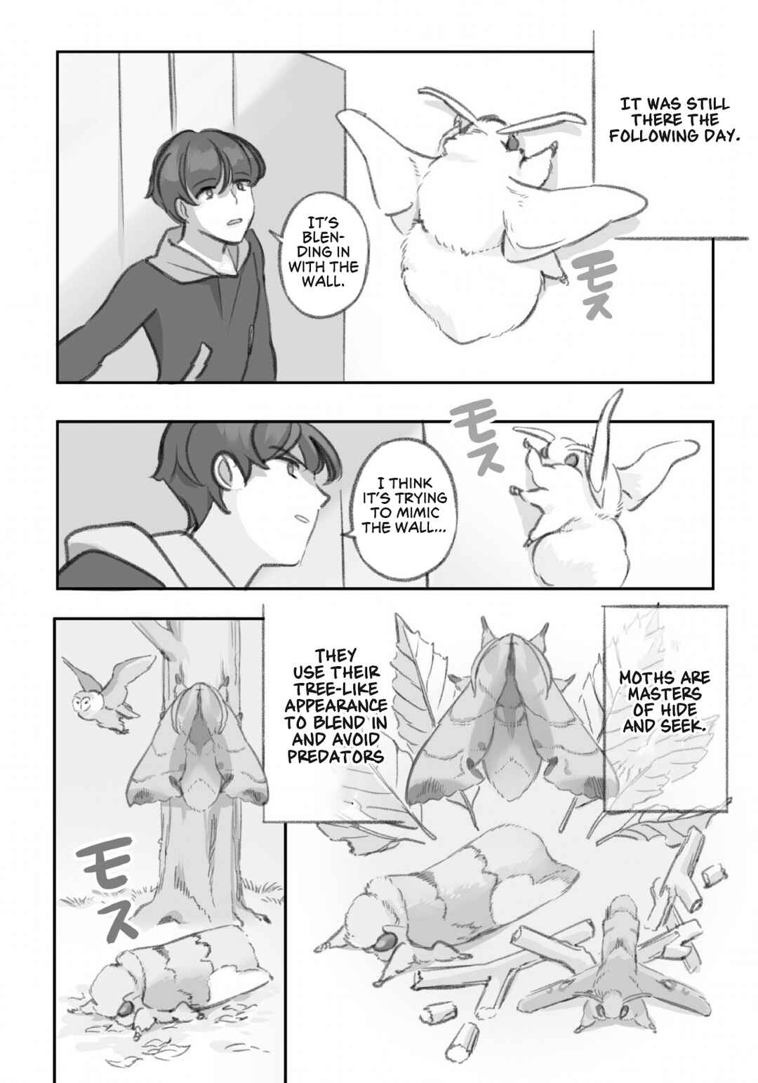 Page 4 Chapter 1 Moth no Iru Nichijou