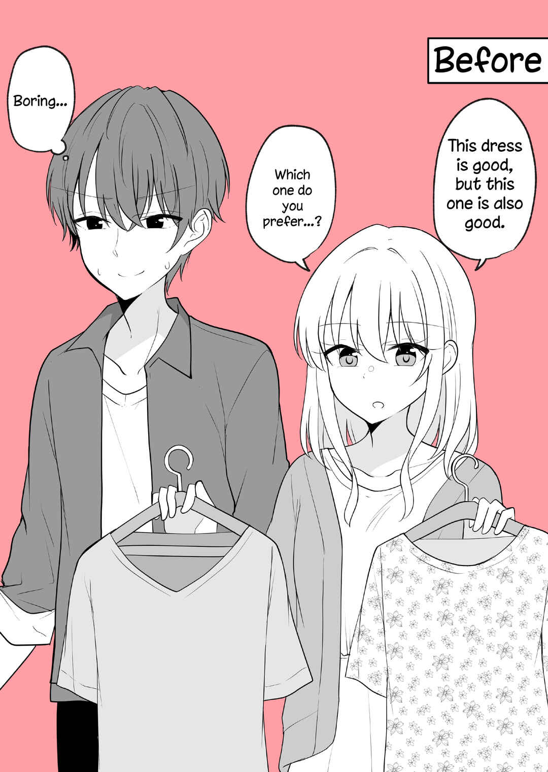 Page 1 Chapter 17 Daily Life of a Couple in Which the Boyfriend Became a Girl One Day