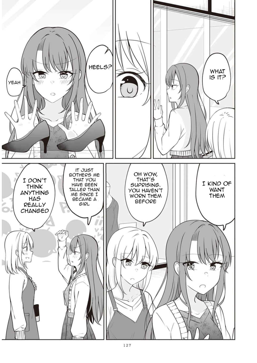 Page 9 Chapter 50.5 Daily Life of a Couple in Which the Boyfriend Became a Girl One Day