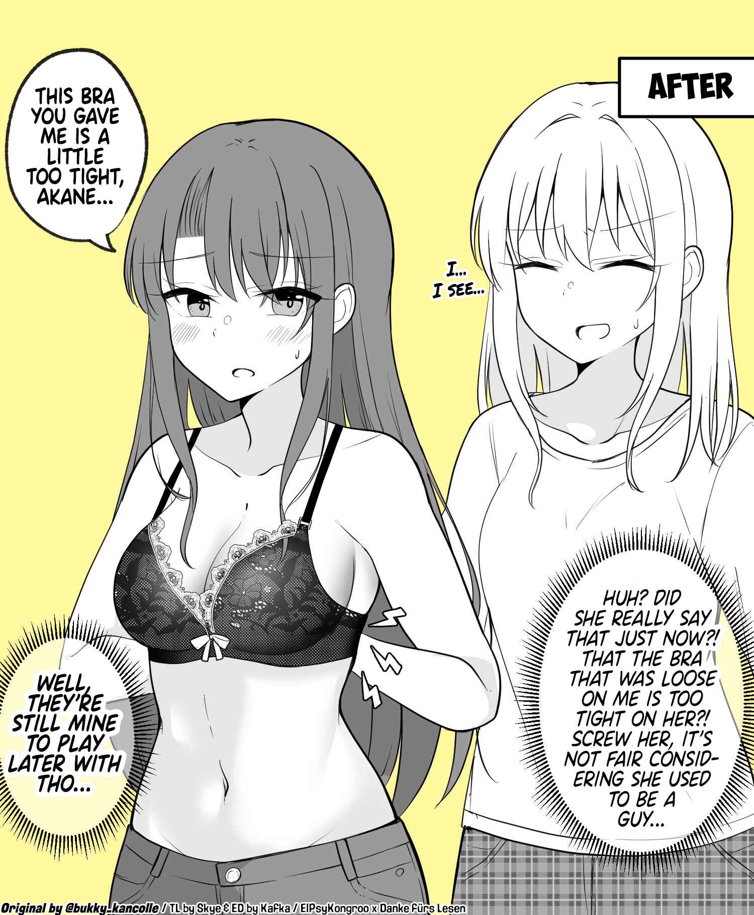 Page 2 Chapter 2 Daily Life of a Couple in Which the Boyfriend Became a Girl One Day