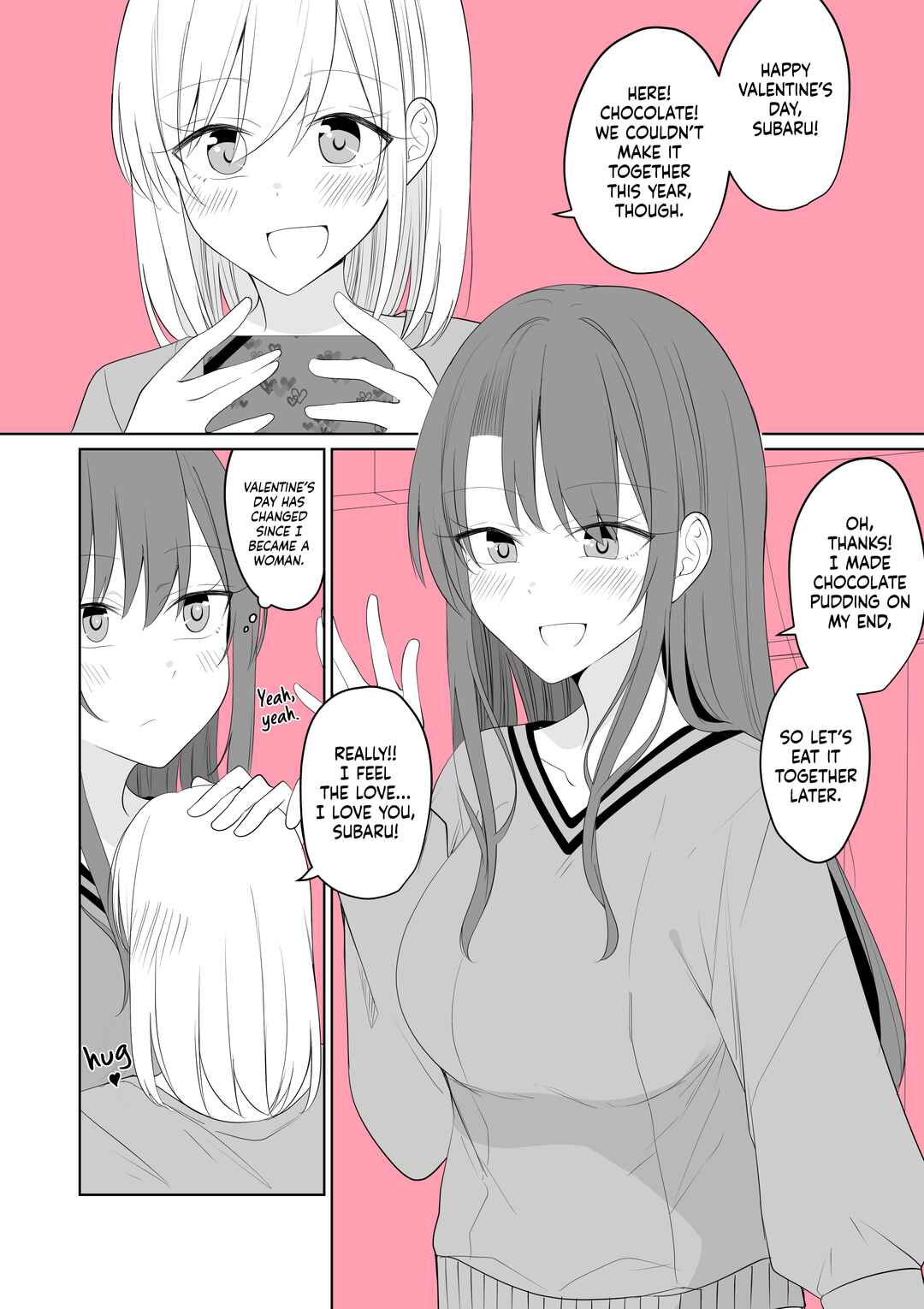 Page 1 Chapter 53 Daily Life of a Couple in Which the Boyfriend Became a Girl One Day