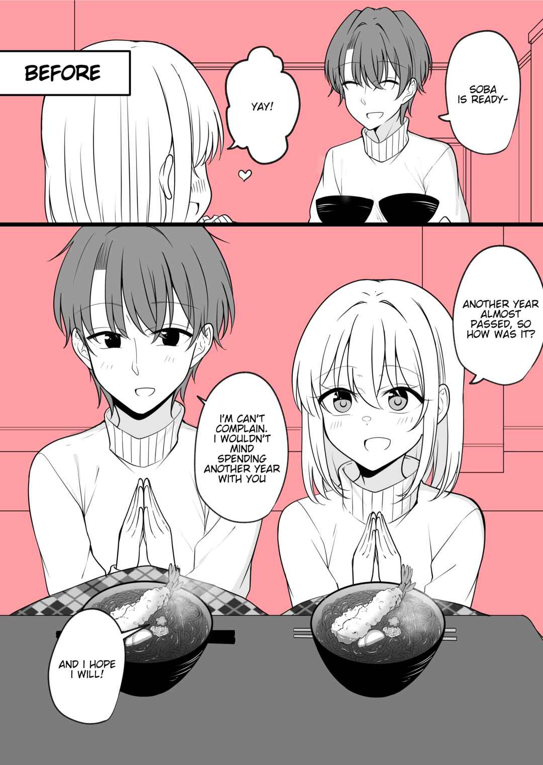 Page 1 Chapter 46 Daily Life of a Couple in Which the Boyfriend Became a Girl One Day