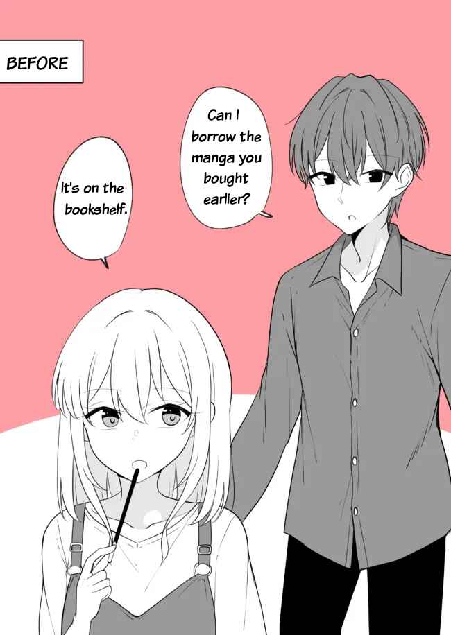 Page 1 Chapter 13 Daily Life of a Couple in Which the Boyfriend Became a Girl One Day