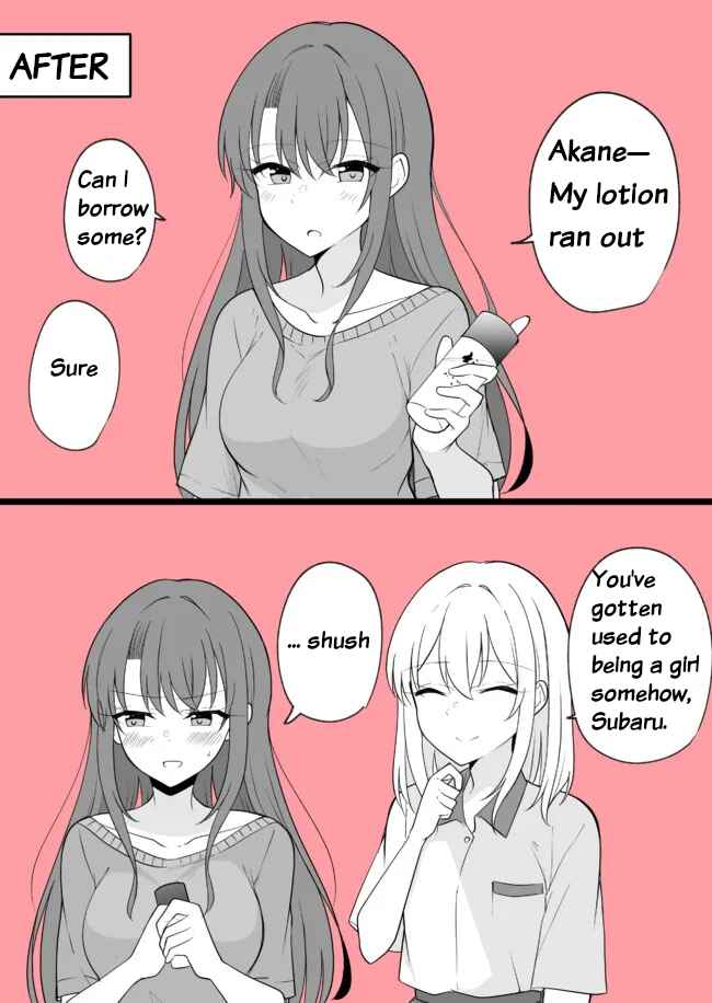 Page 2 Chapter 13 Daily Life of a Couple in Which the Boyfriend Became a Girl One Day