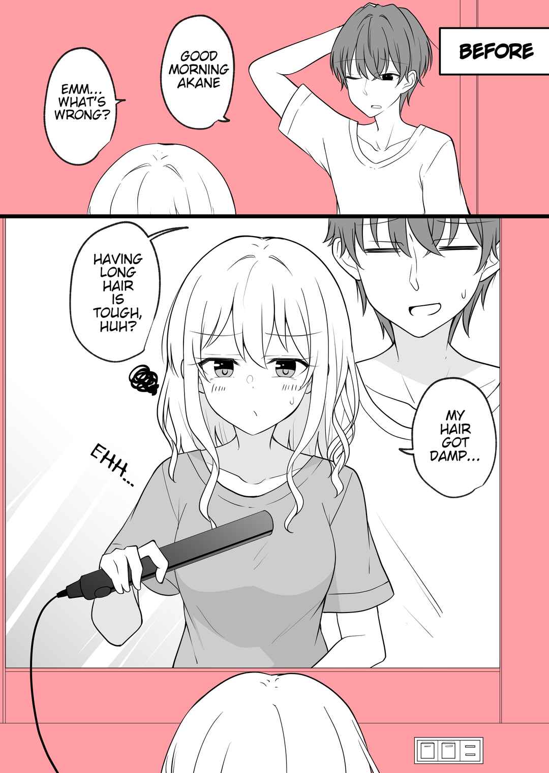 Page 1 Chapter 22 Daily Life of a Couple in Which the Boyfriend Became a Girl One Day