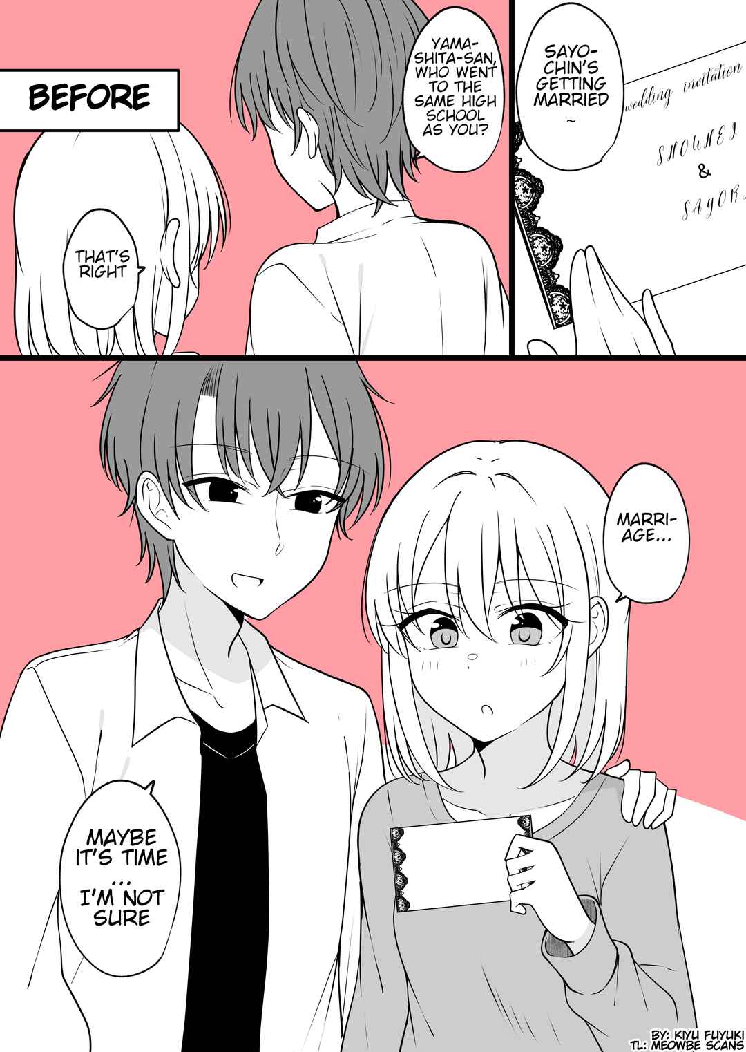Page 1 Chapter 50 Daily Life of a Couple in Which the Boyfriend Became a Girl One Day