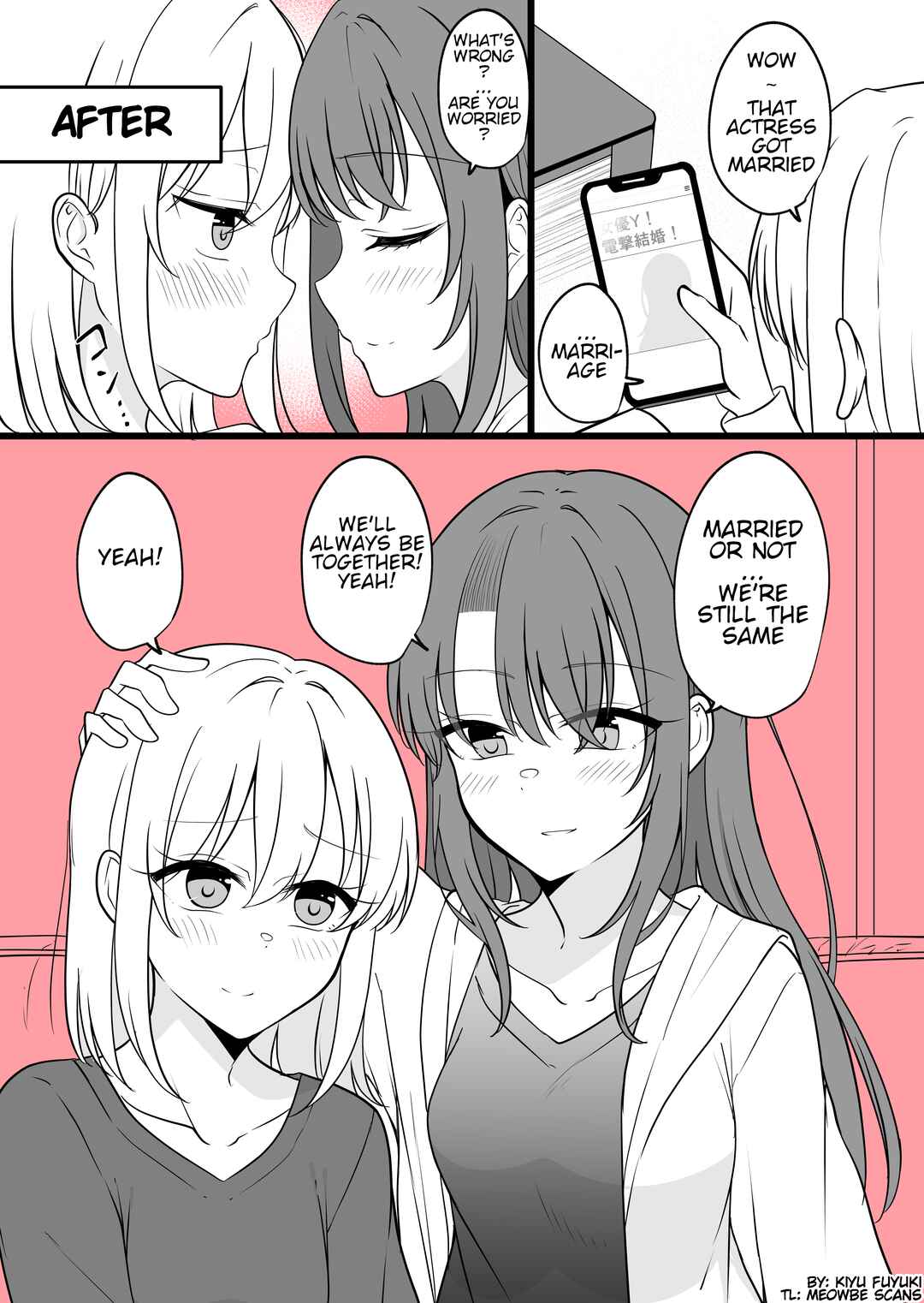 Page 2 Chapter 50 Daily Life of a Couple in Which the Boyfriend Became a Girl One Day