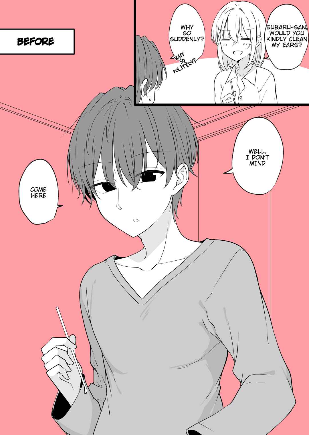 Page 1 Chapter 39 Daily Life of a Couple in Which the Boyfriend Became a Girl One Day