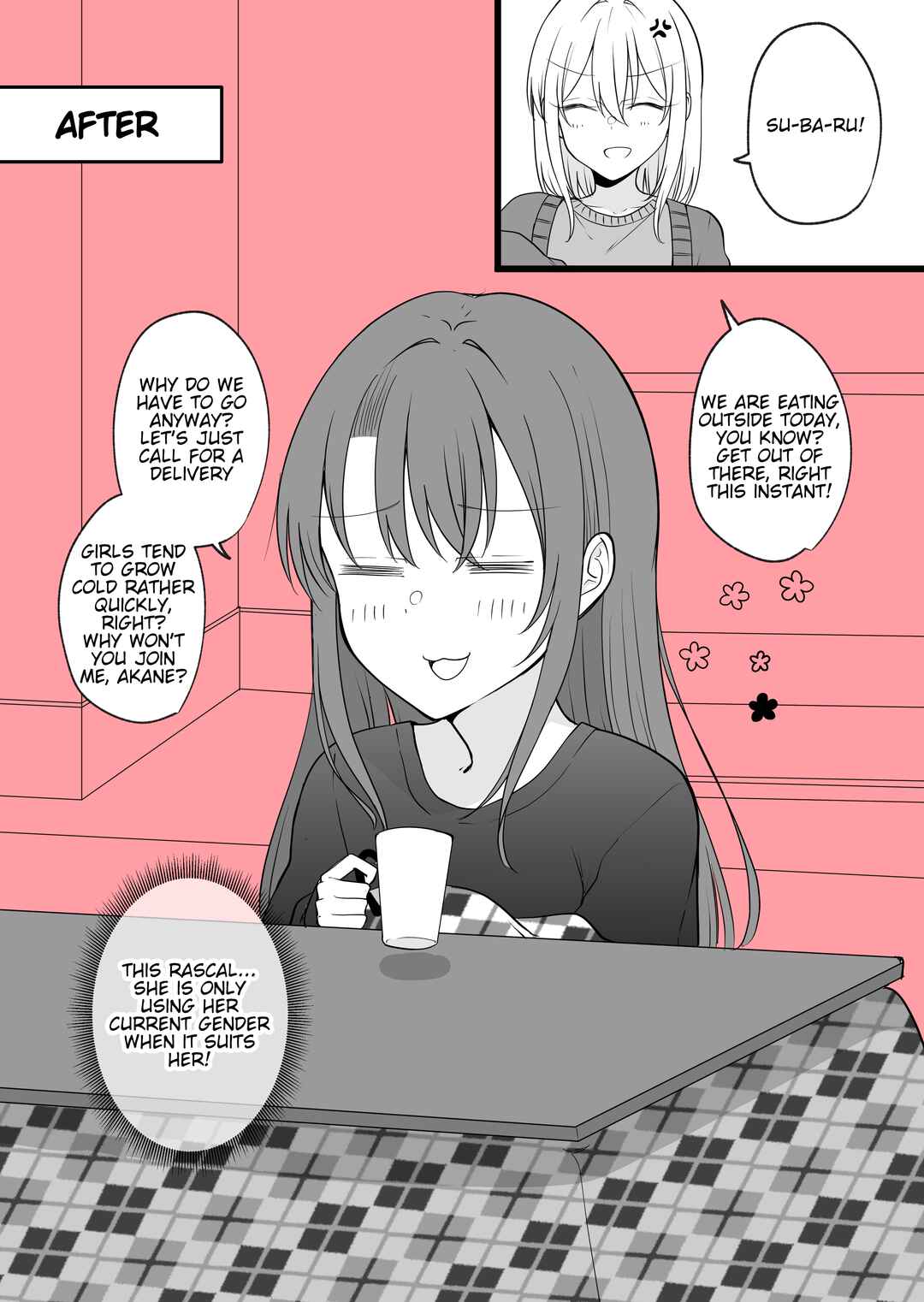 Page 2 Chapter 41 Daily Life of a Couple in Which the Boyfriend Became a Girl One Day